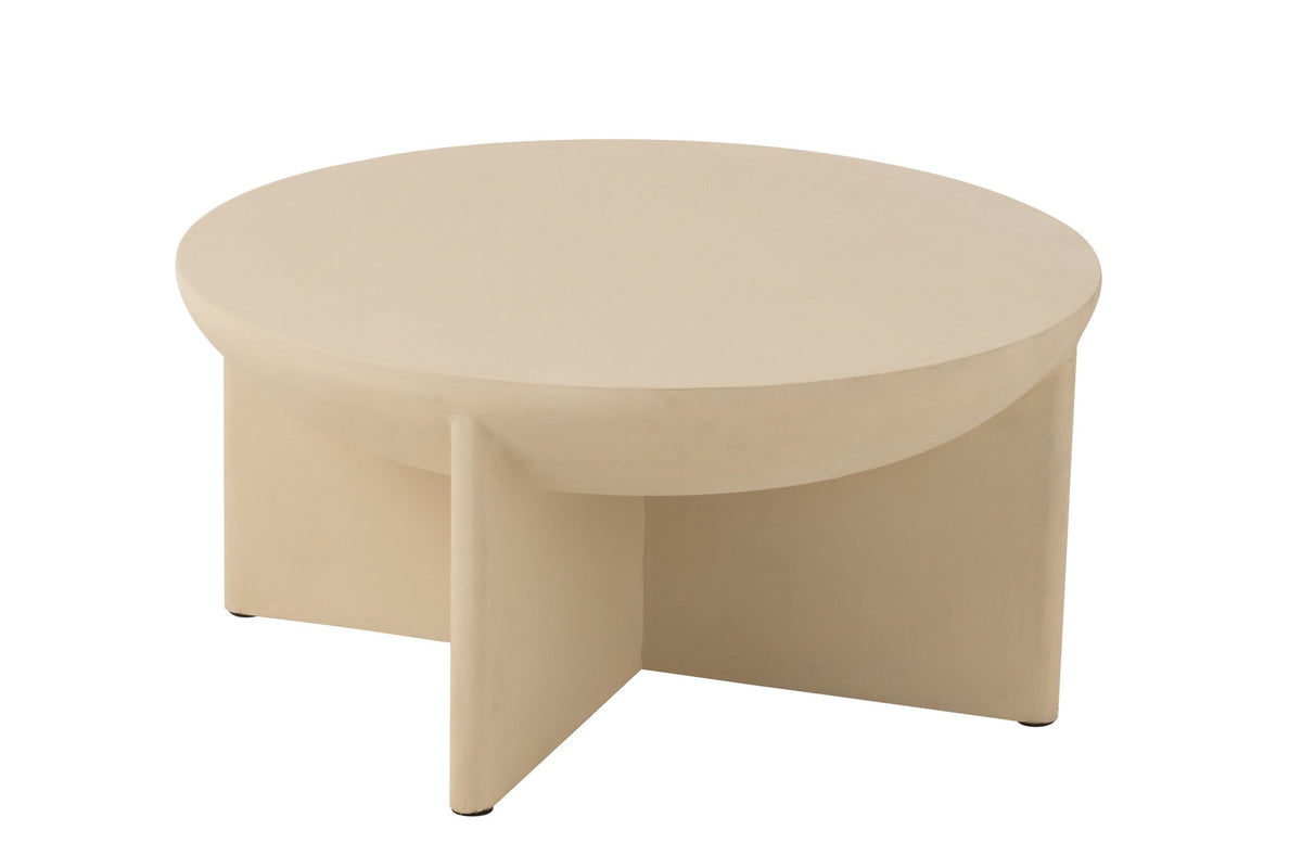 Salontafel Halfy Mangohout Beige - J-LINE