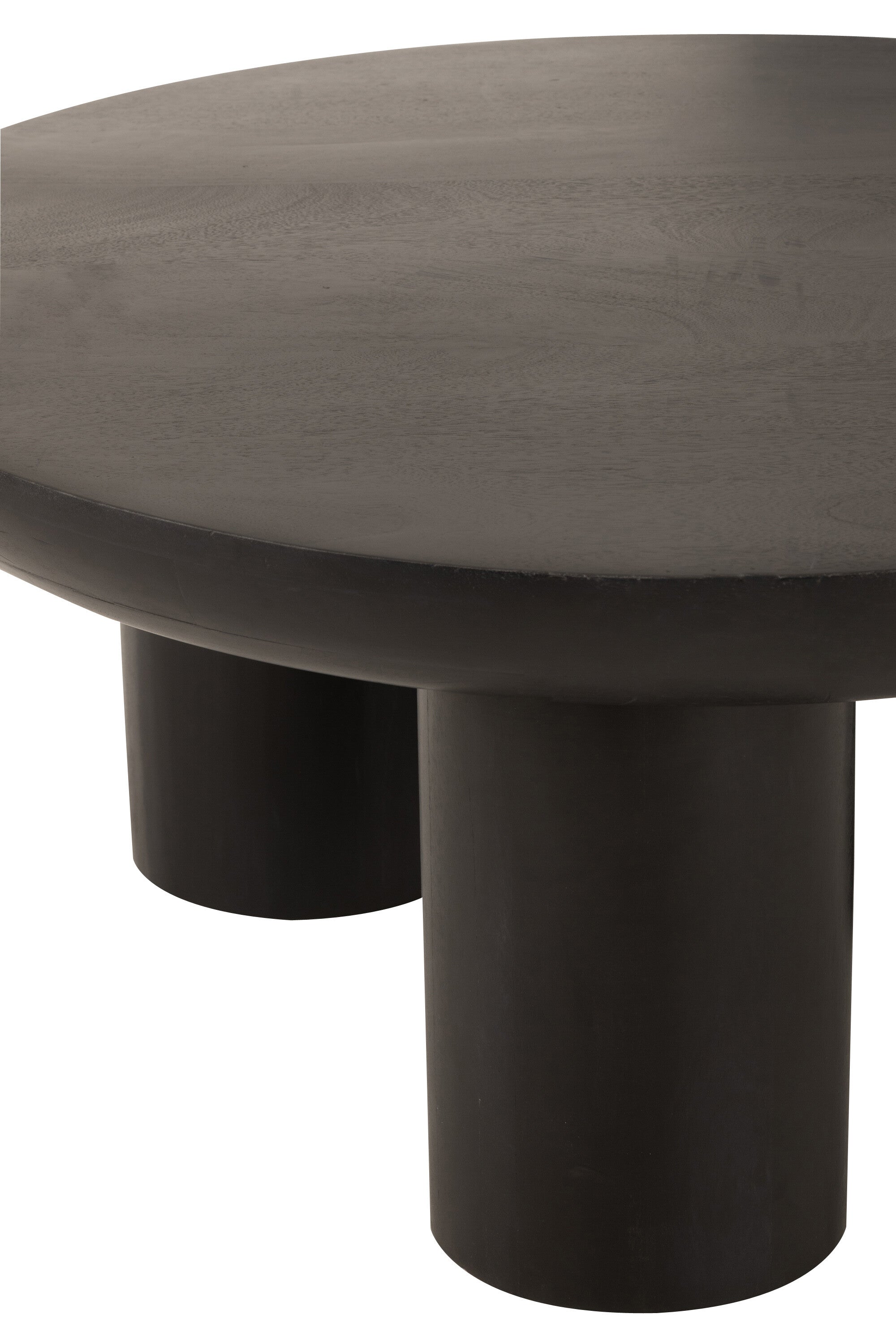 Salontafel Trio Mangohout Zwart - J-LINE