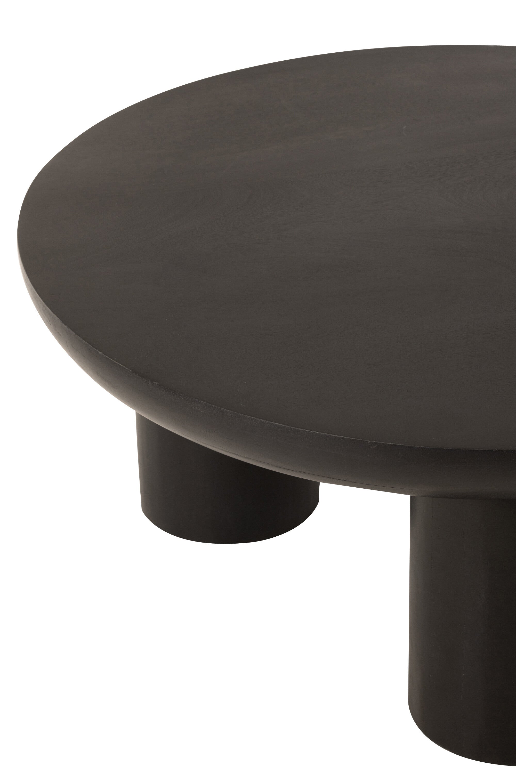 Salontafel Trio Mangohout Zwart - J-LINE
