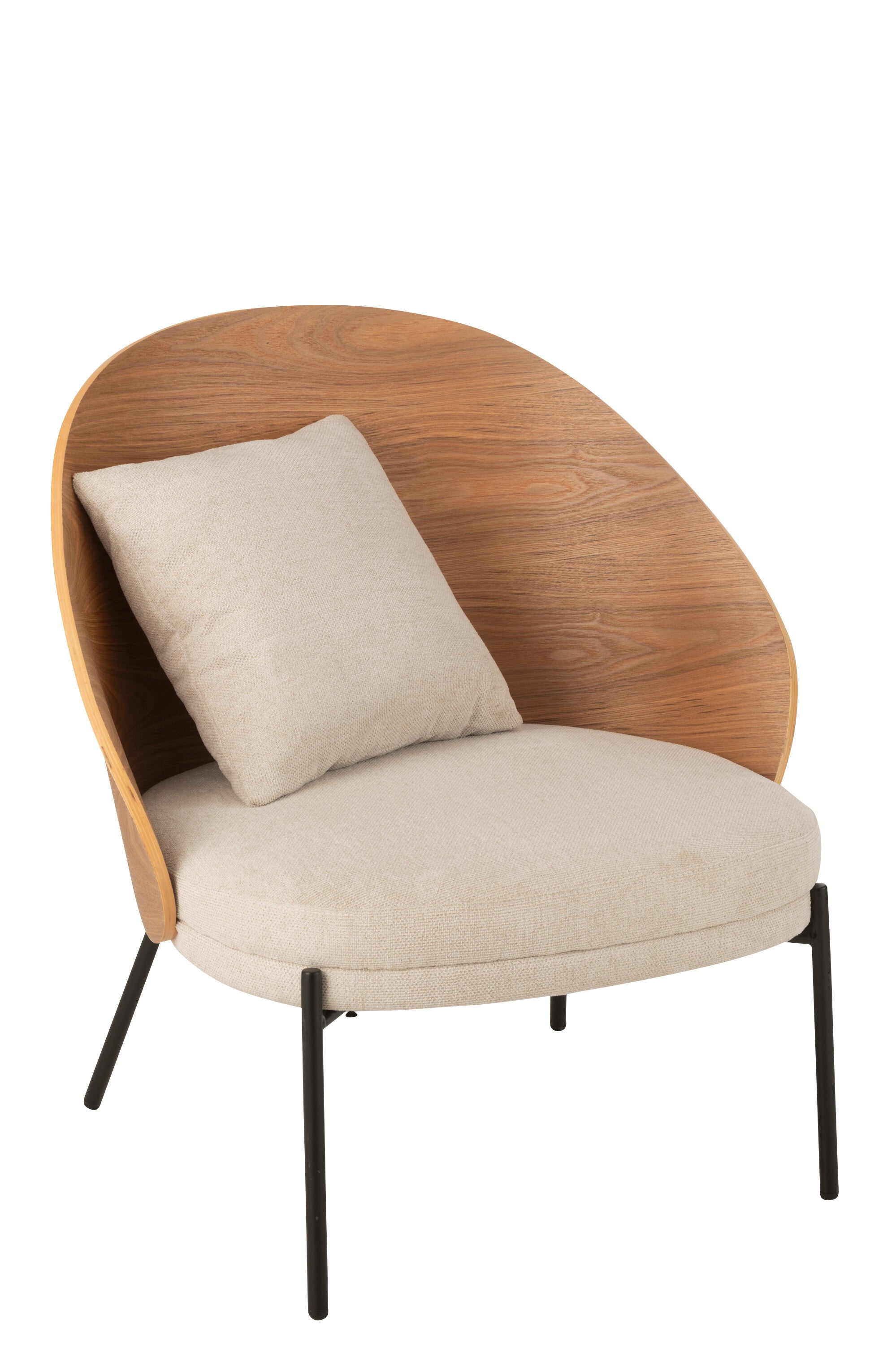 Clubzetel Lone Ply hout/Metaal - J-LINE