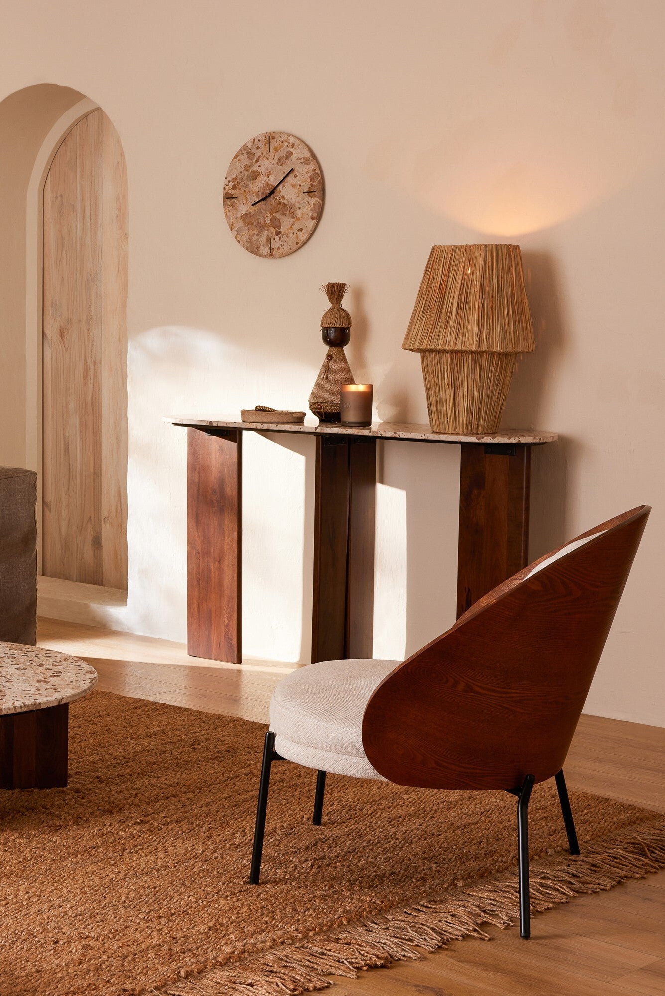 Clubzetel Lone Ply hout/Metaal - J-LINE