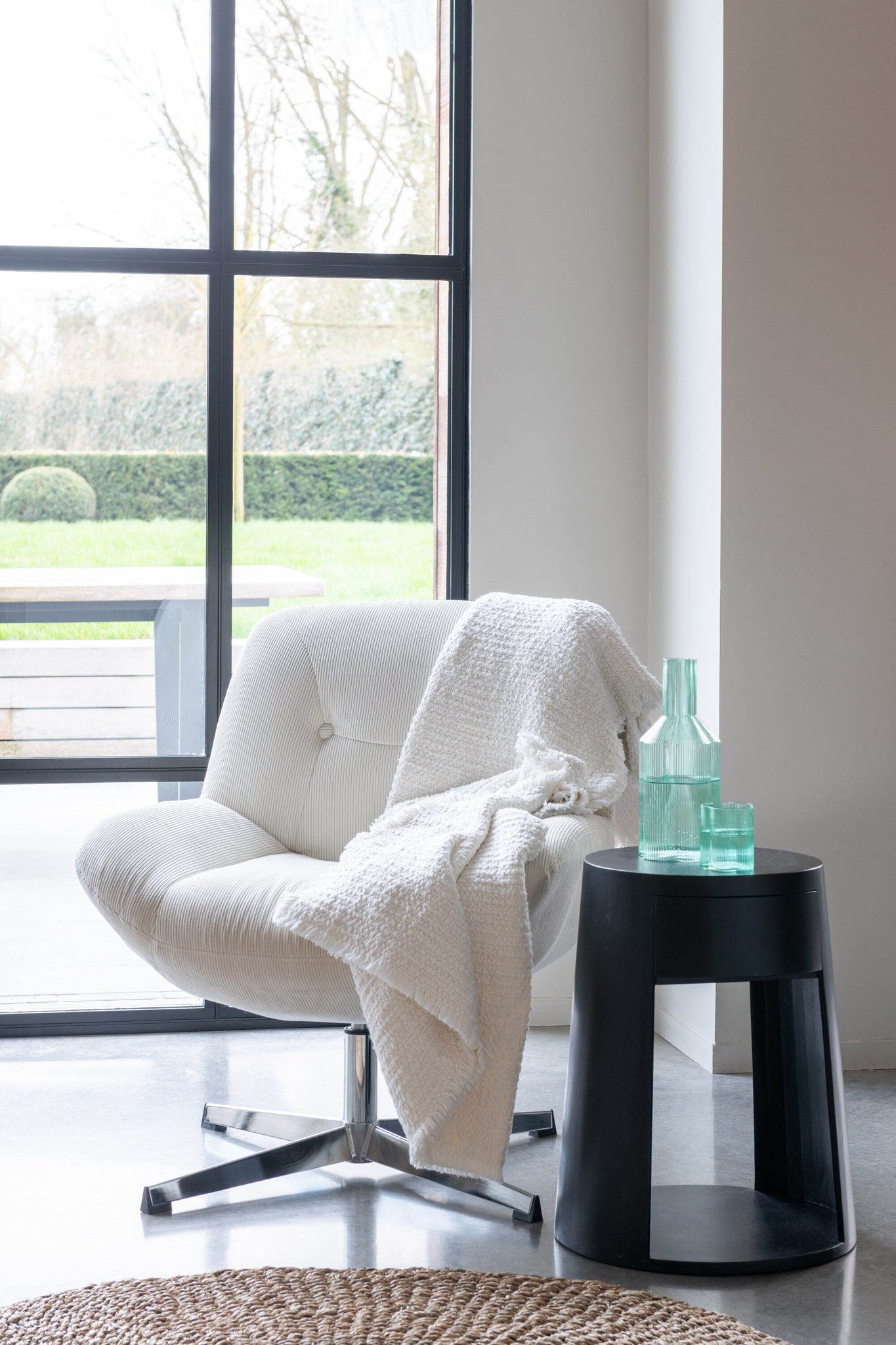 Fauteuil lounge Chill Métal - J-LINE