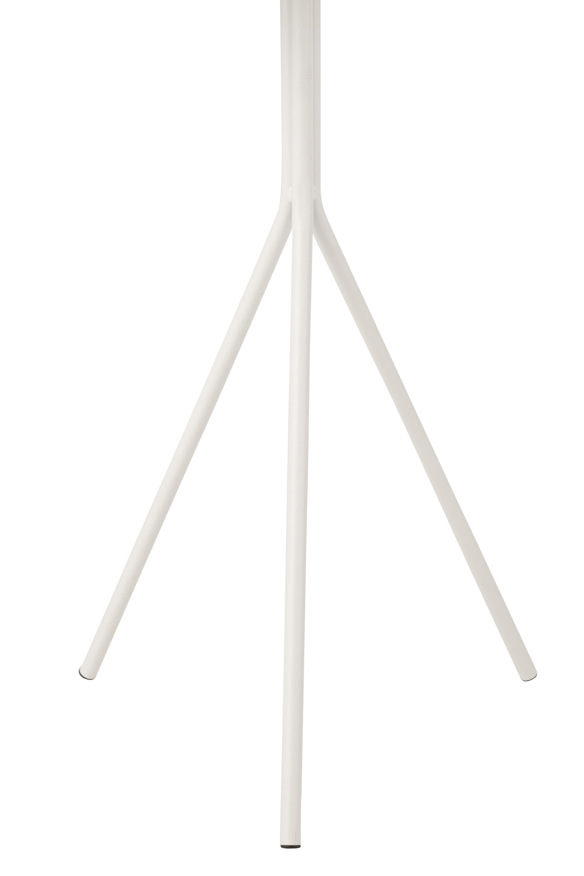 Bijzettafel rond metaal wit - J-LINE