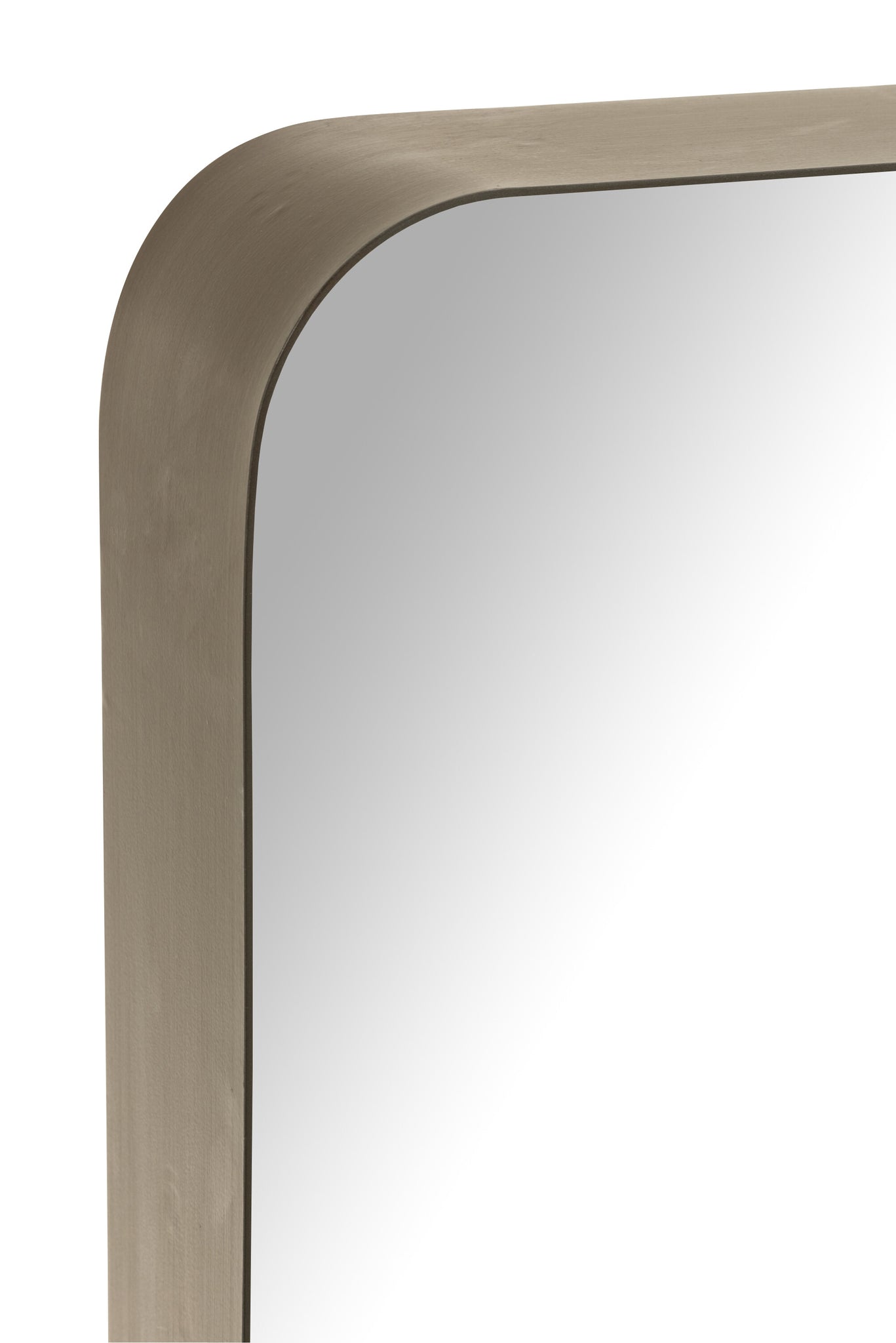 Miroir Markus métal/verre noir S - J-LINE