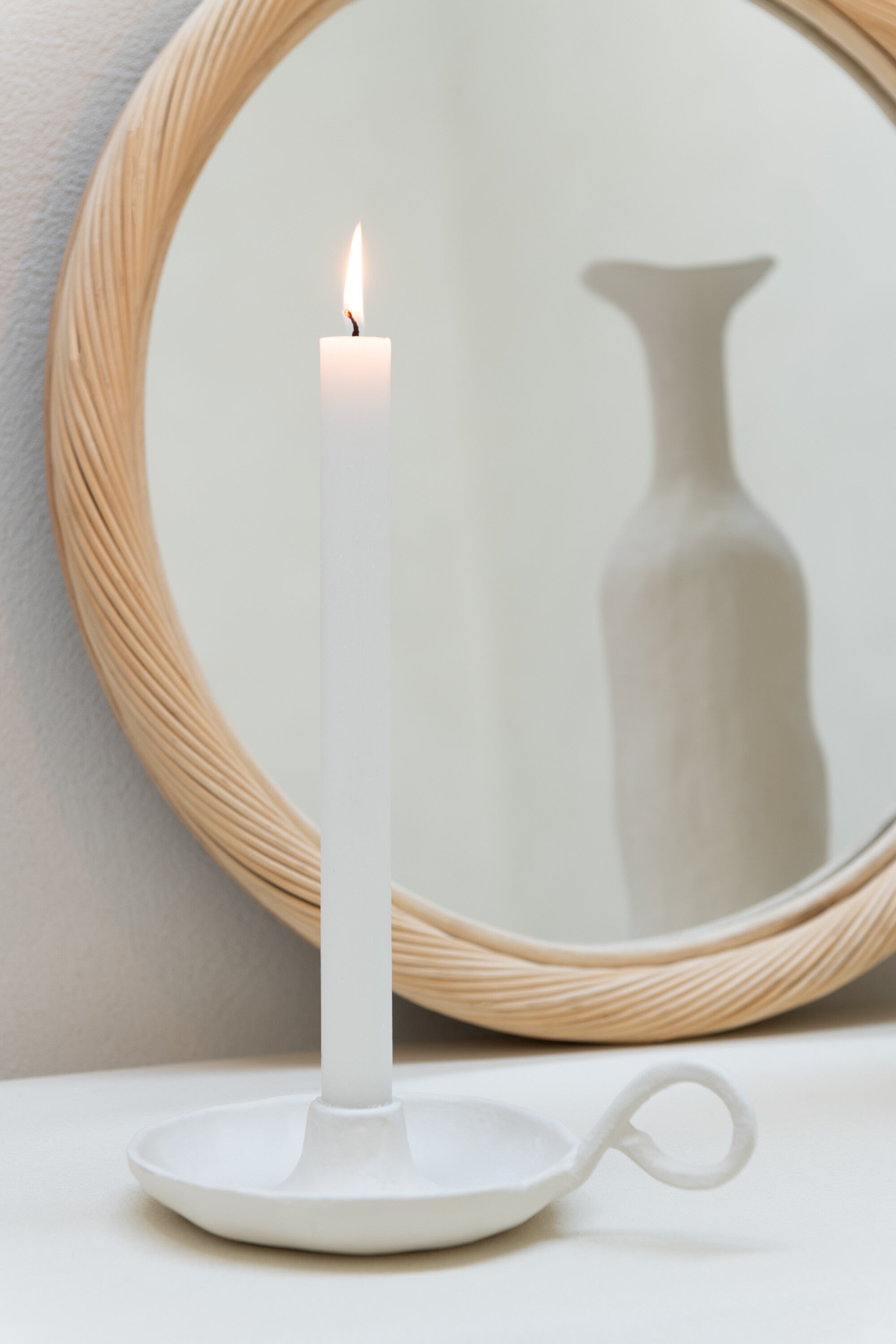Spiegel rotan M - J-LINE