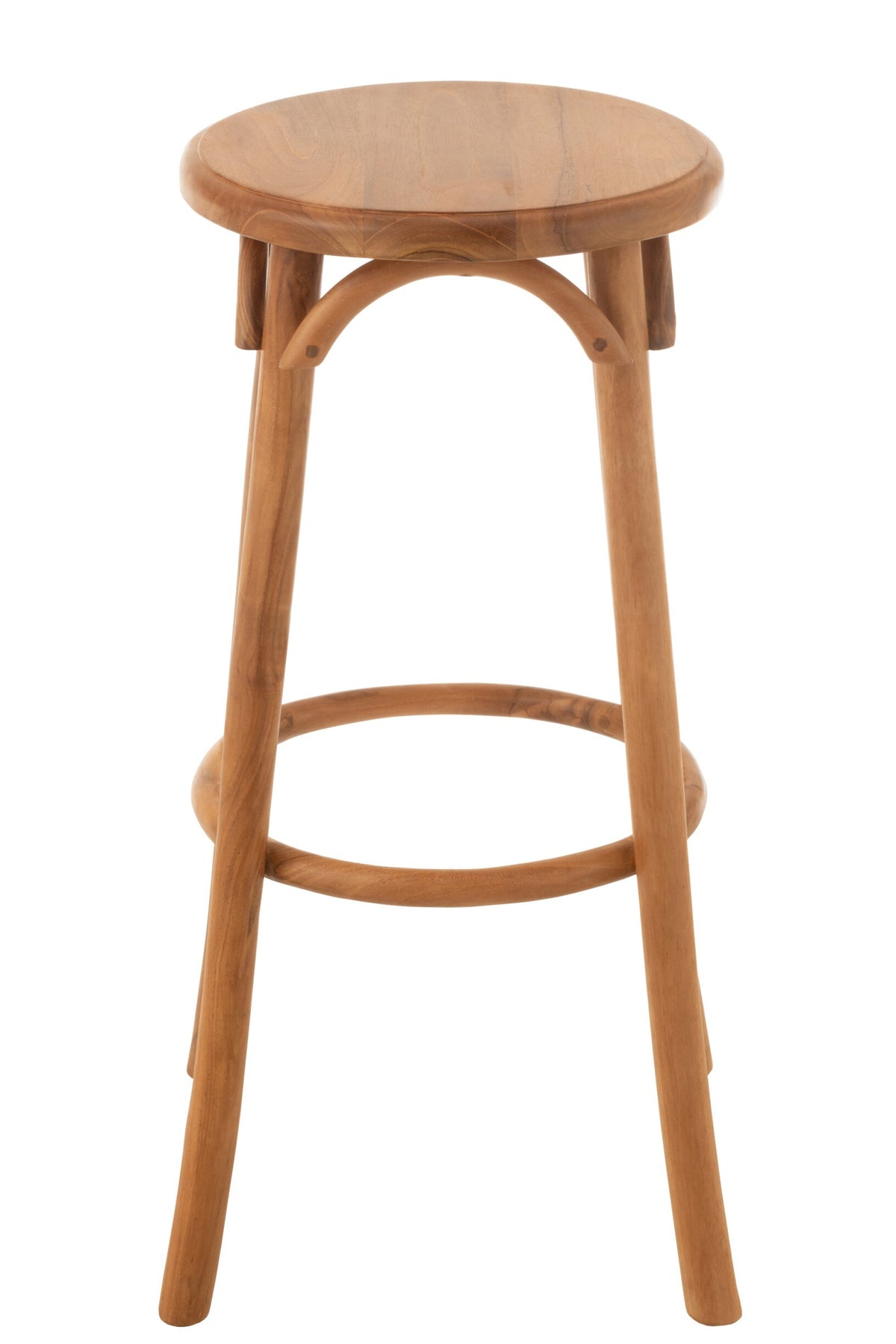 Tabouret de bar Ali teck naturel - J-LINE