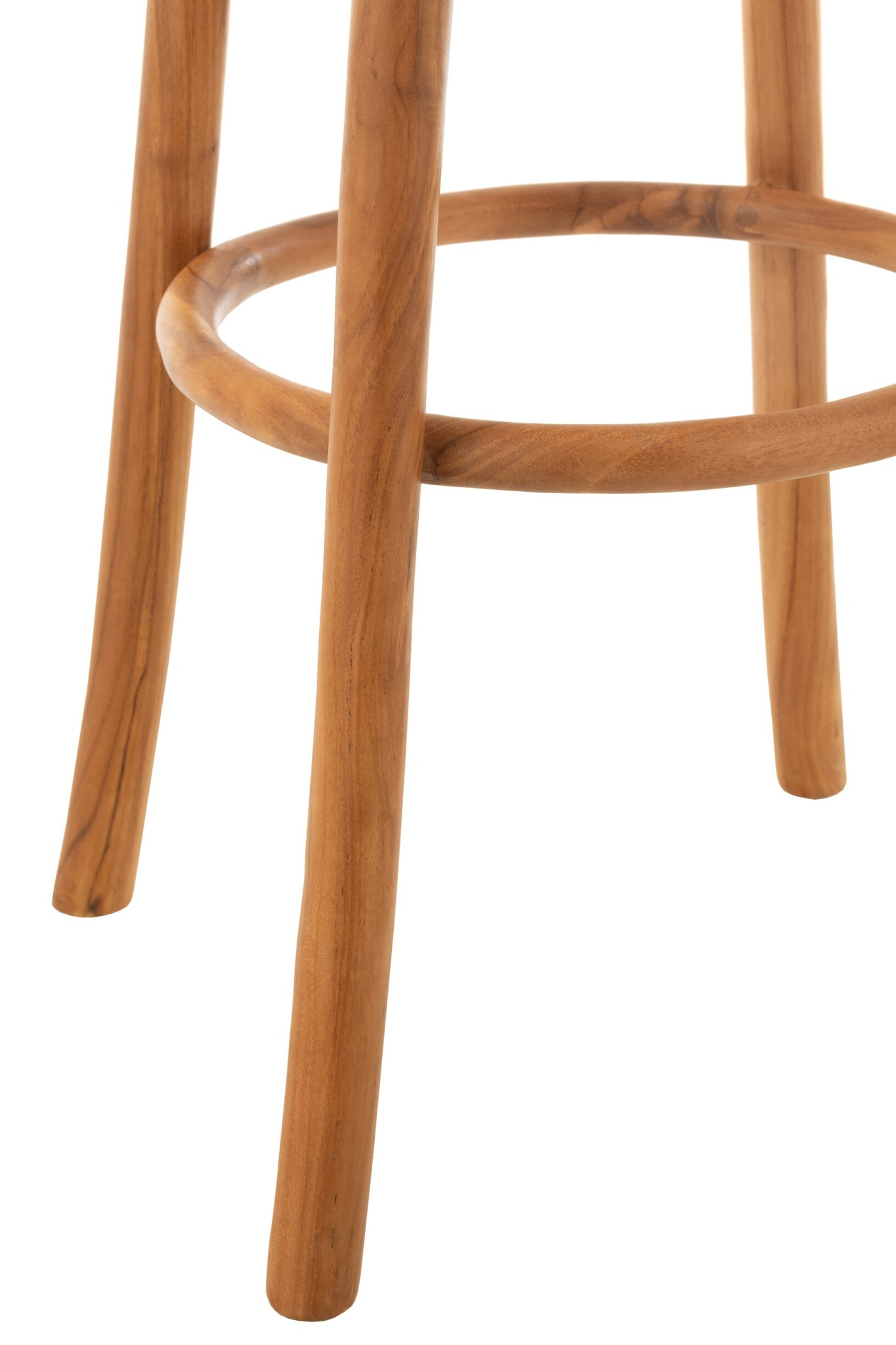 Tabouret de bar Ali teck naturel - J-LINE