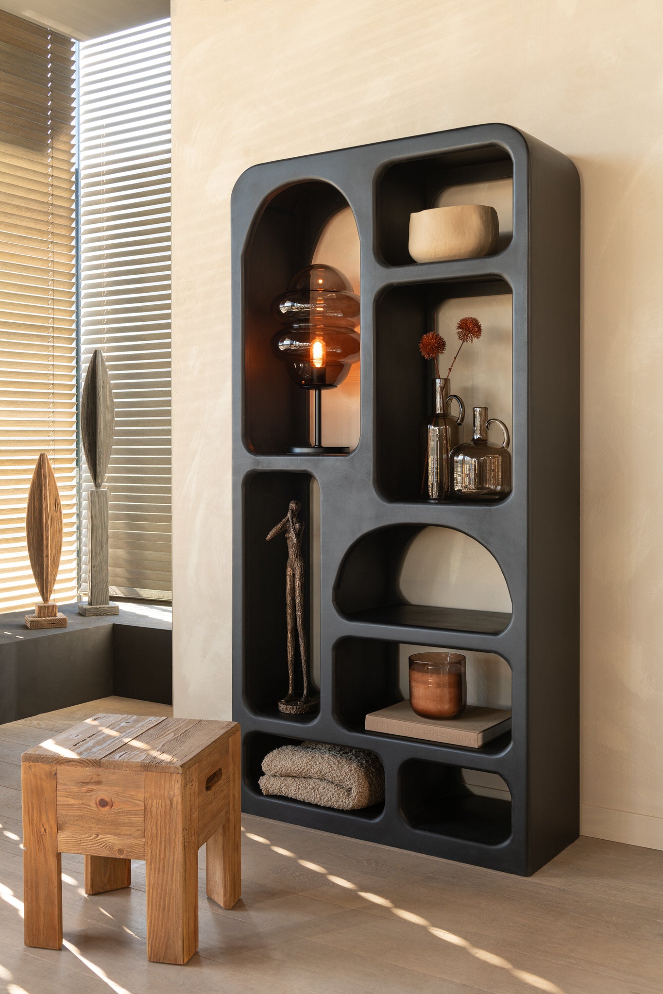Kruk Wilg Hout Bruin - J-LINE