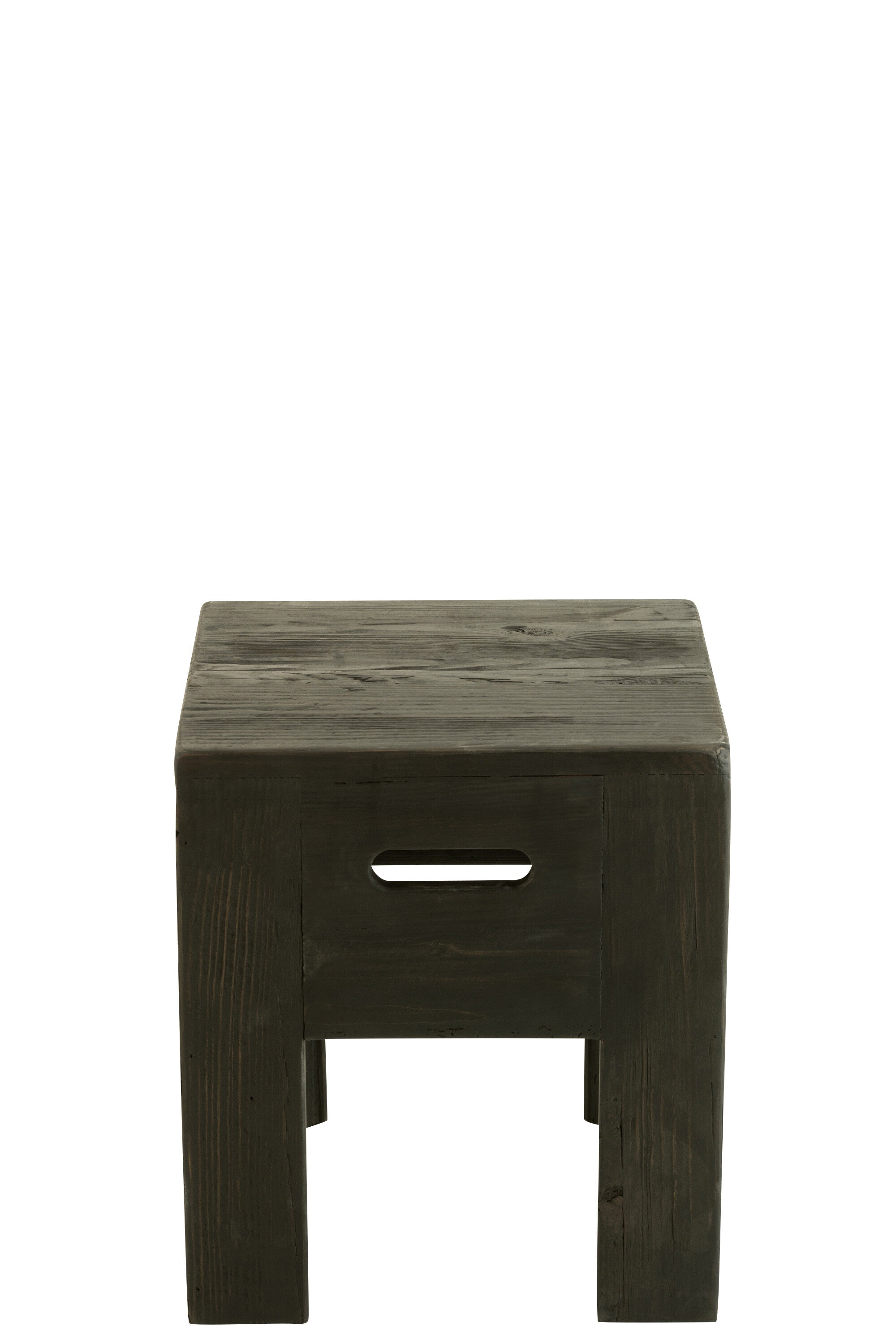 Kruk van hout zwart - J-LINE