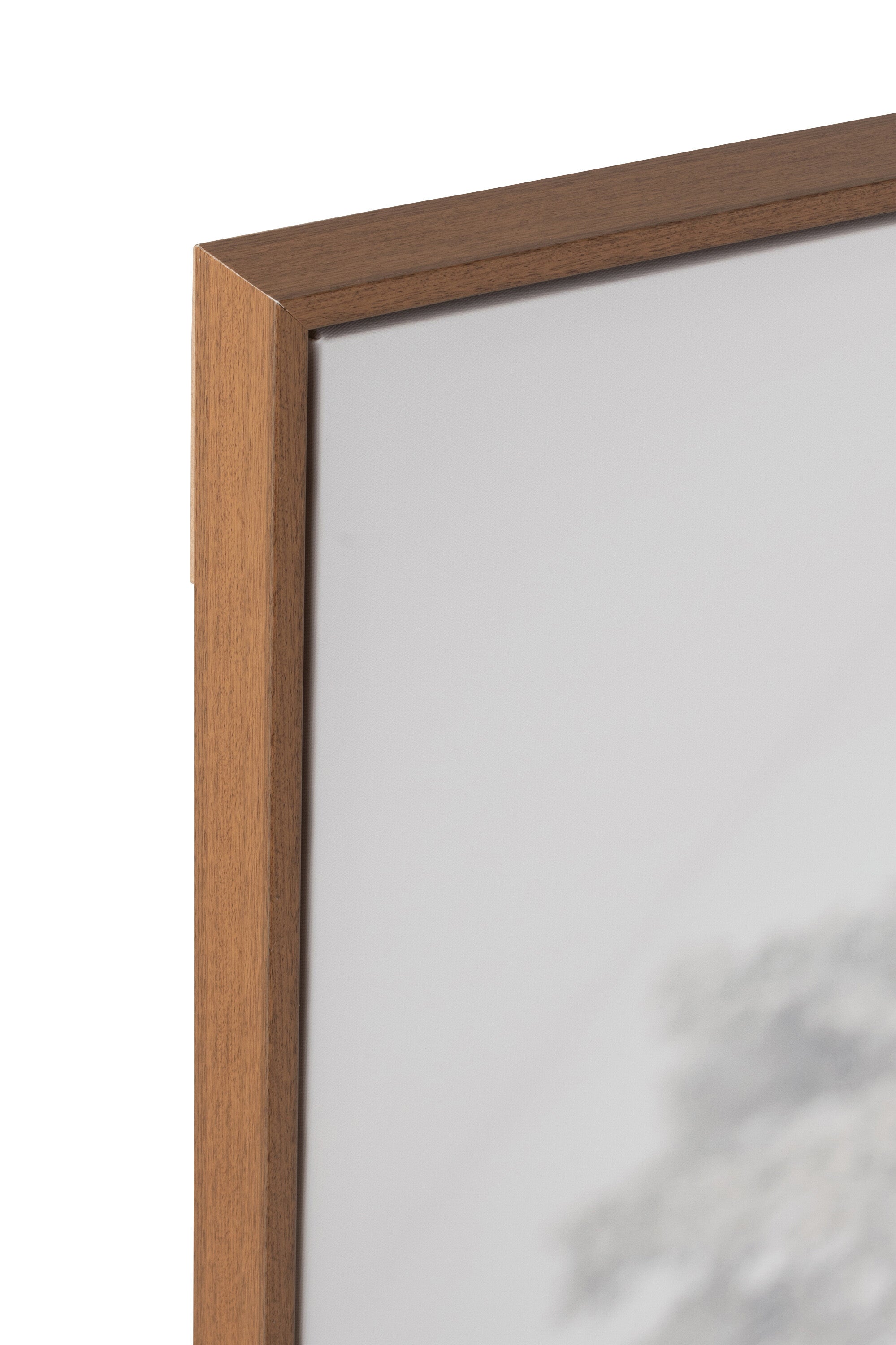 Muurdecoratie Yak Grenen/Polyhars Wit/Bruin - J-LINE