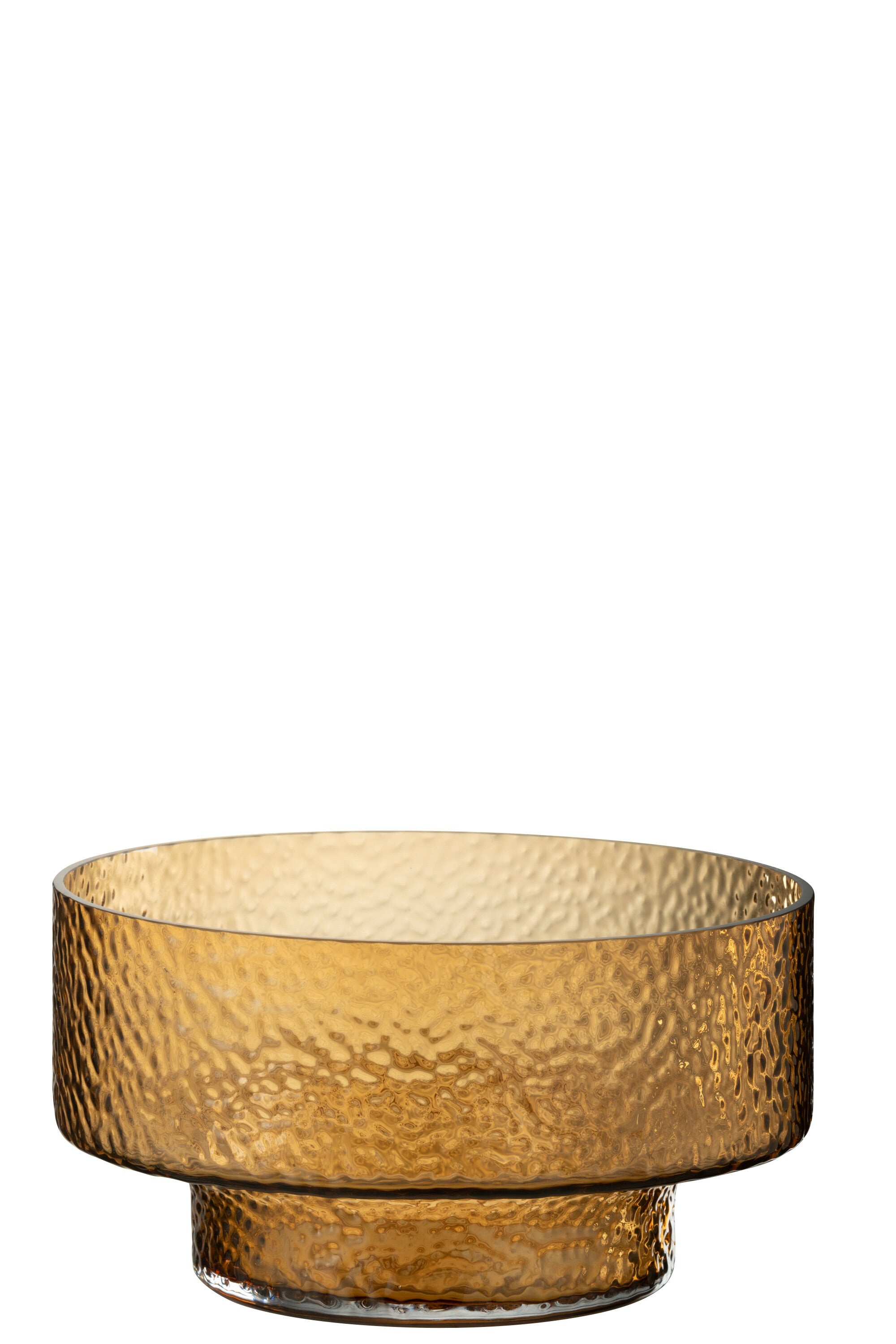 Vaas Laag Betty Glas Bruin S - J-LINE
