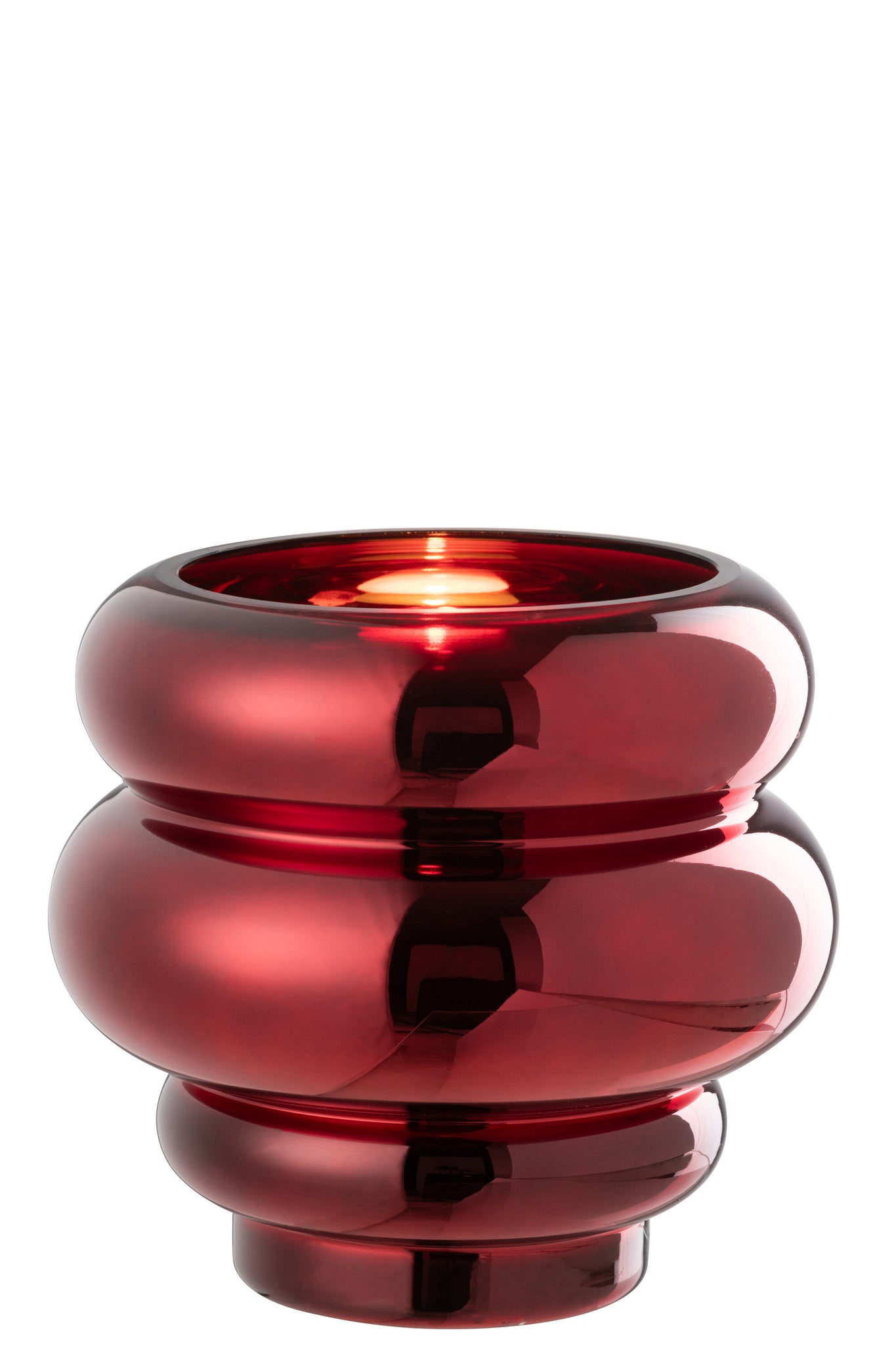 Vaas Cléa Glas Donkerrood - J-LINE