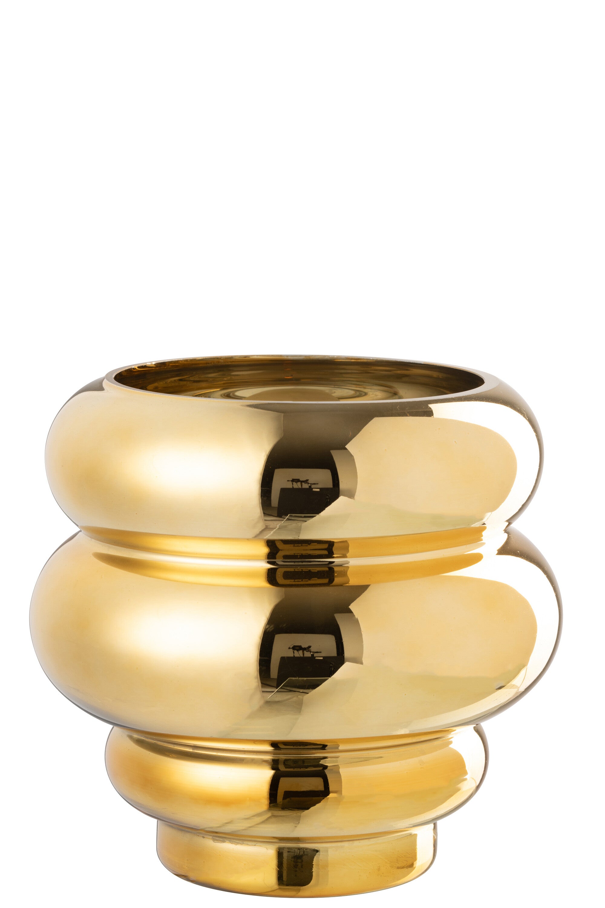 Vaas/theelichthouder Cléa Glas S - J-LINE