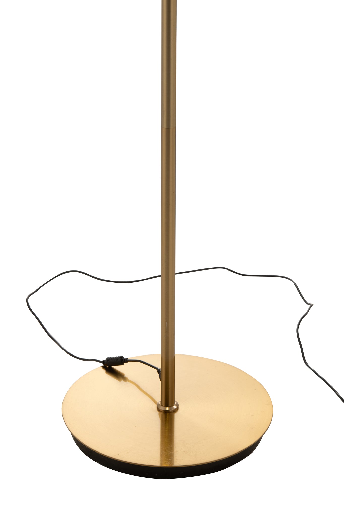 Lampadaire LED Verre Marron - J-LINE