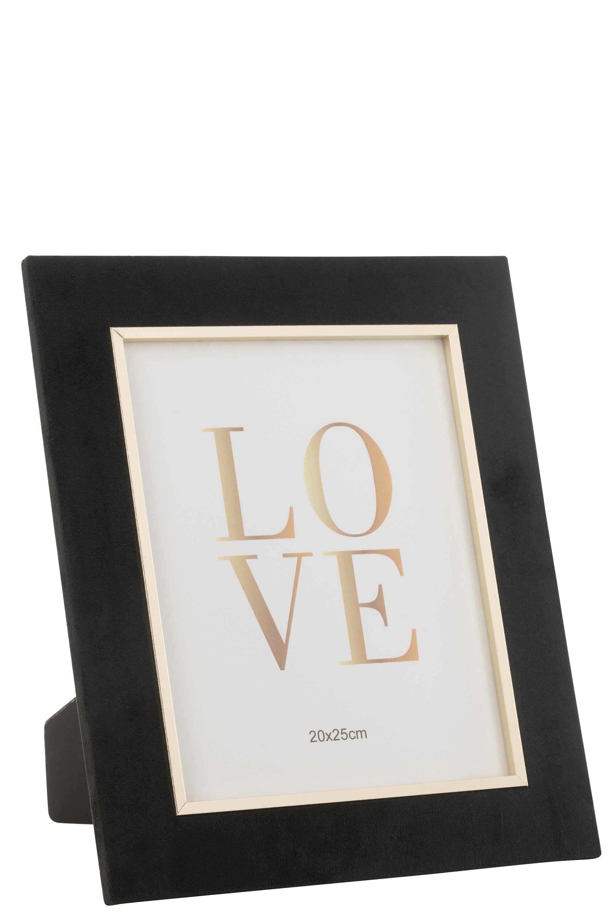 Fotolijst Dita velvet zwart L - J-LINE
