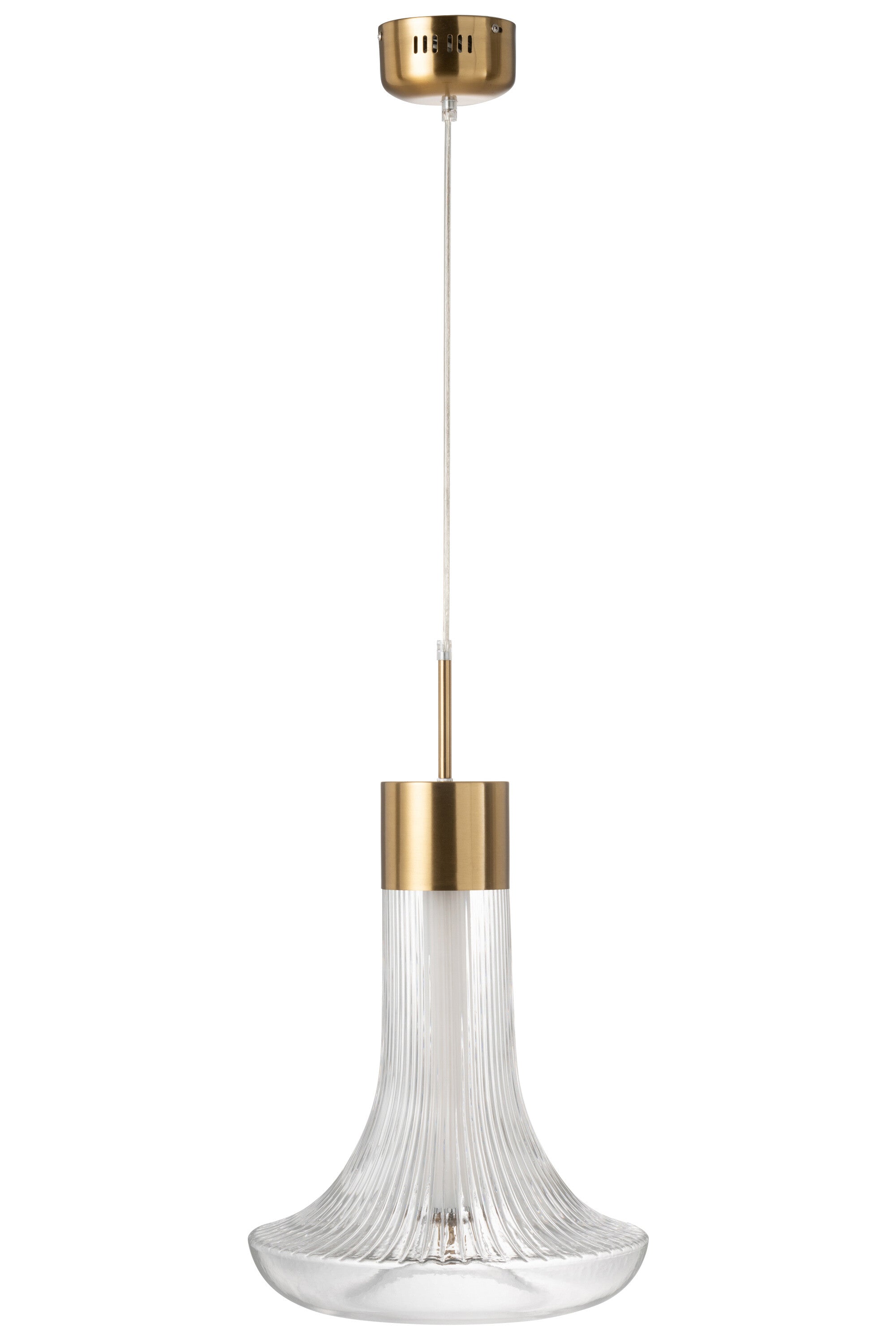 Hanglamp Metaal/Glas Transparant - J-LINE