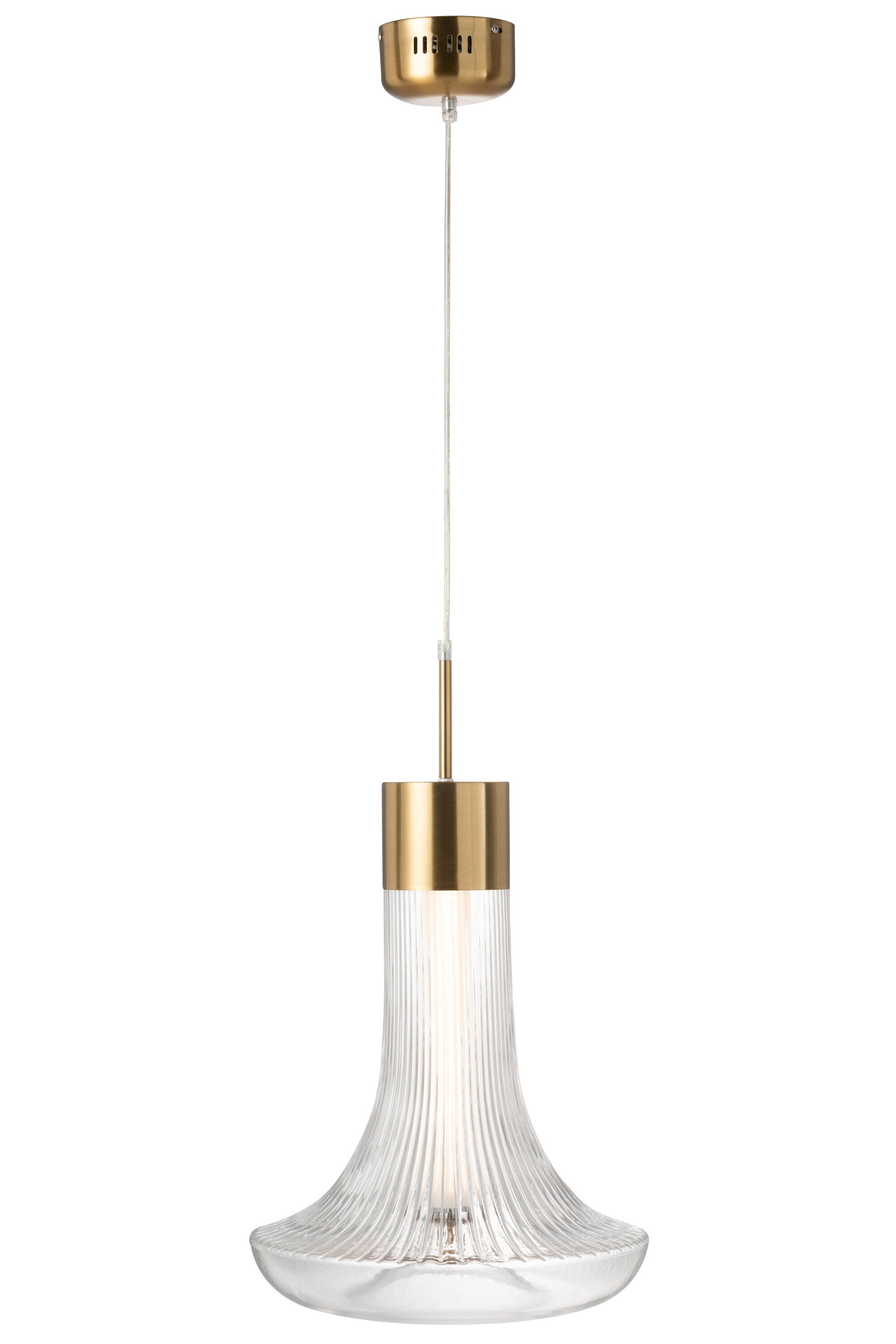 Hanglamp Metaal/Glas Transparant - J-LINE