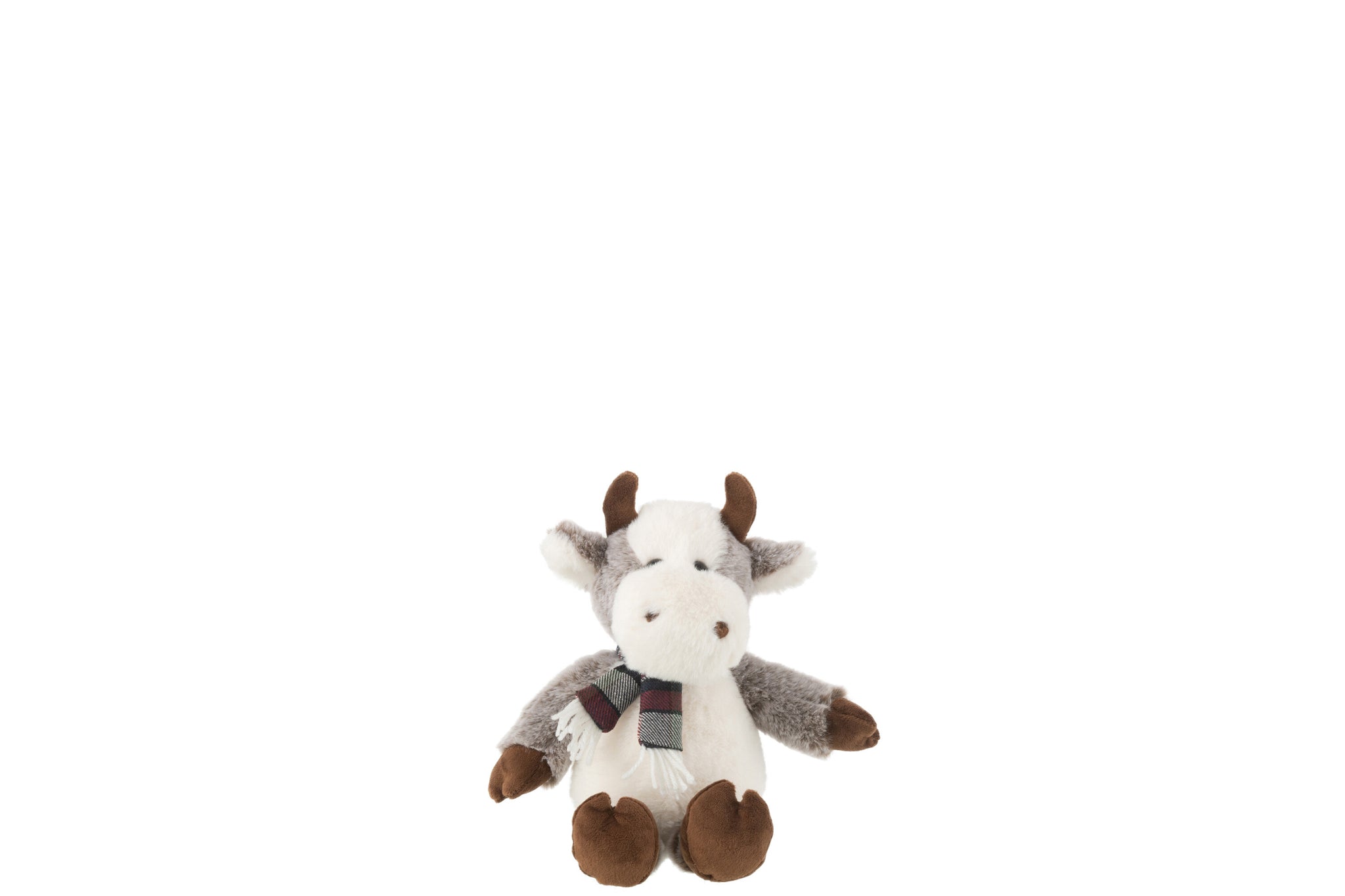 Koe+sjaal pluche polyester mix S - J-LINE