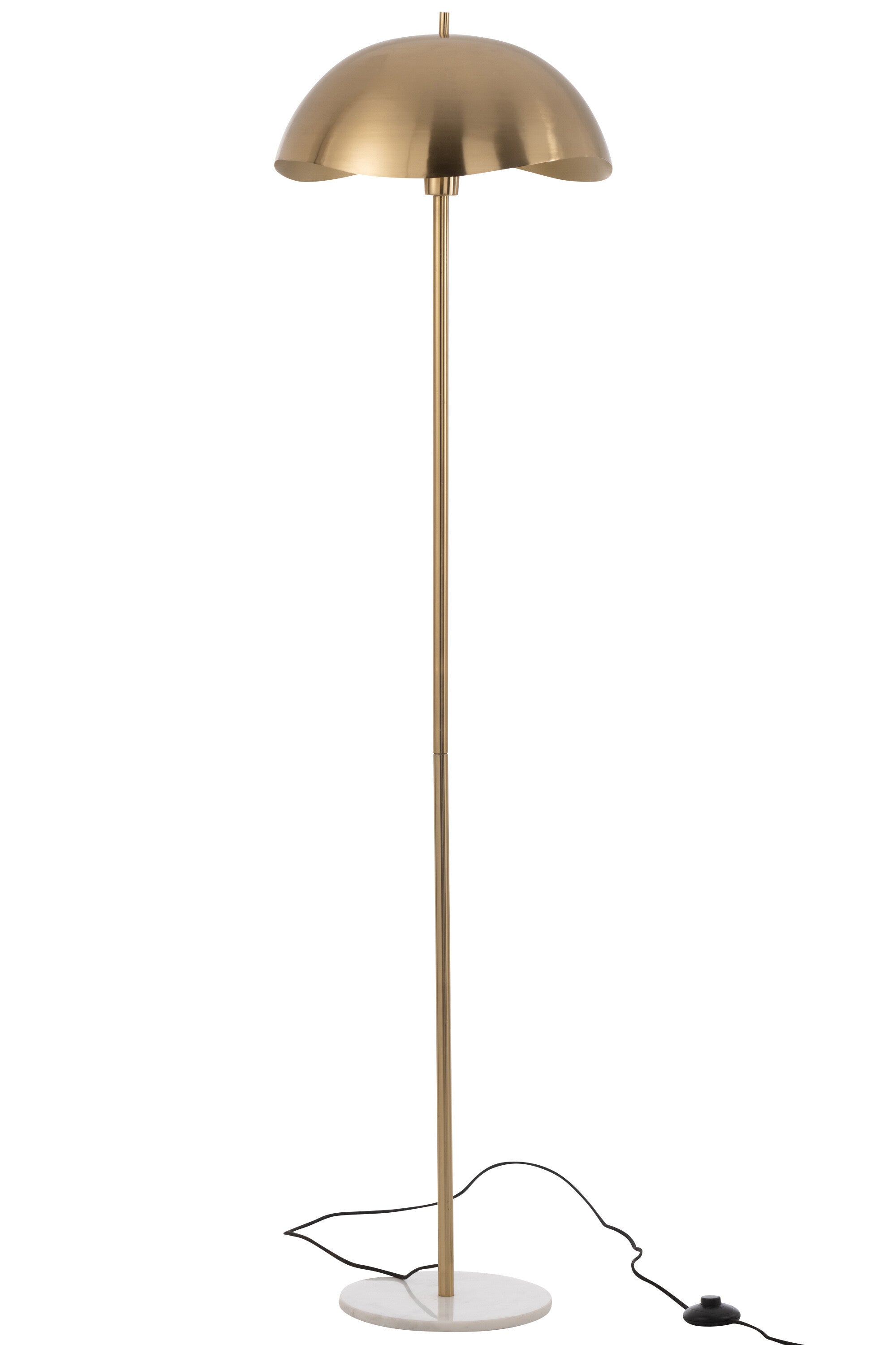 Vloerlamp Metaal/Marmer - J-LINE