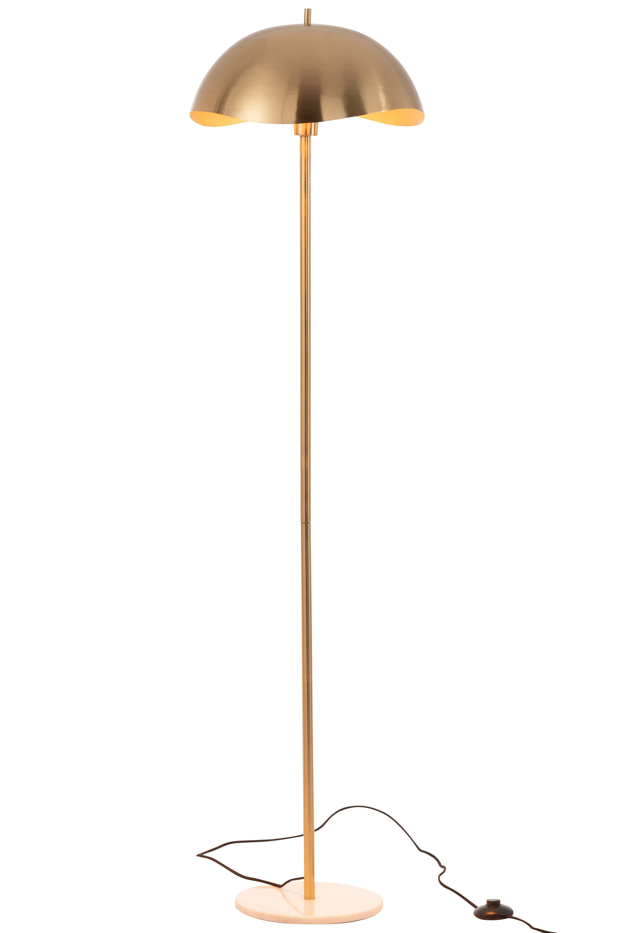 Vloerlamp Metaal/Marmer - J-LINE