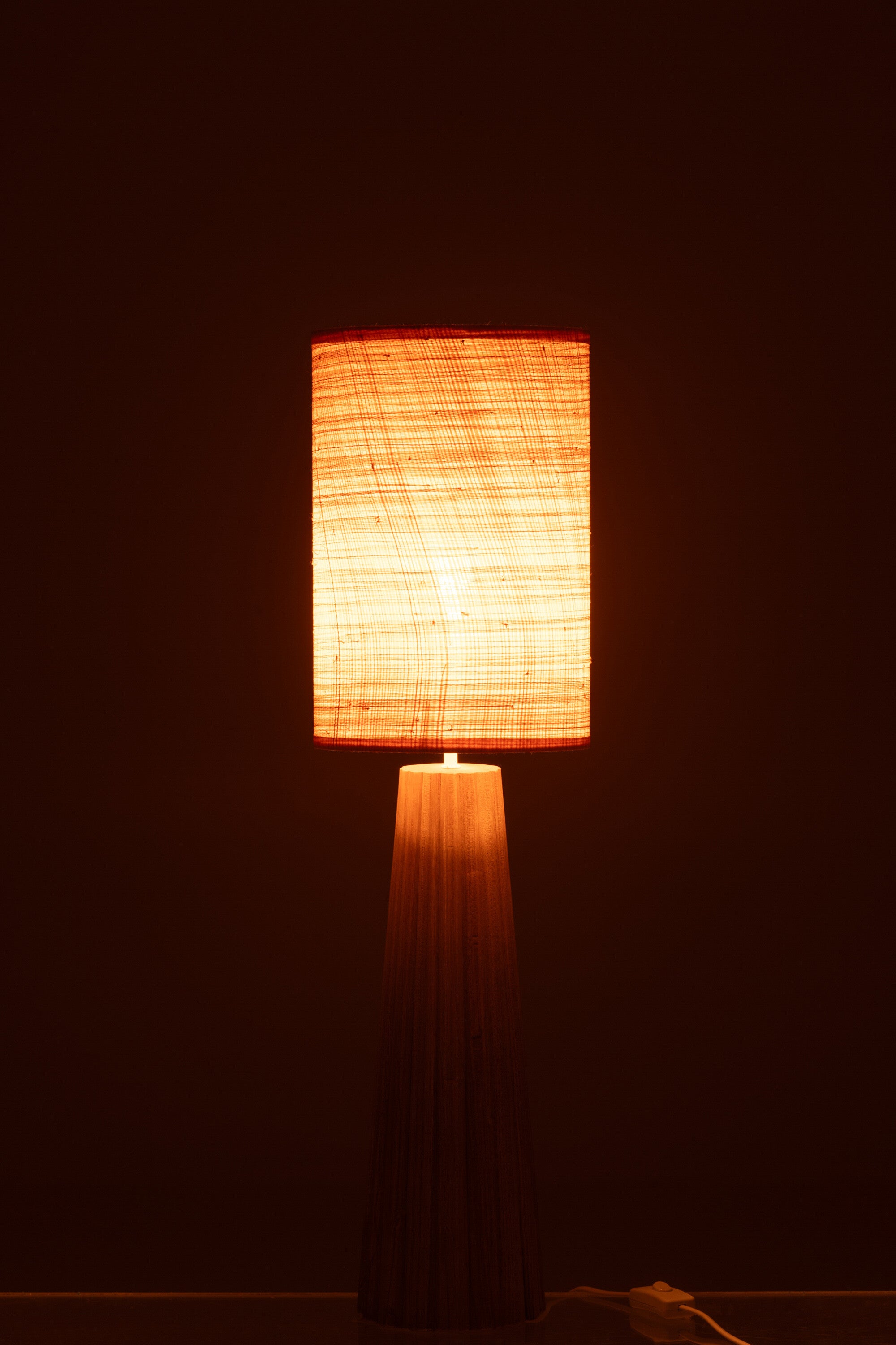 Lampe de table en bois d'Ailanthus S - J-LINE