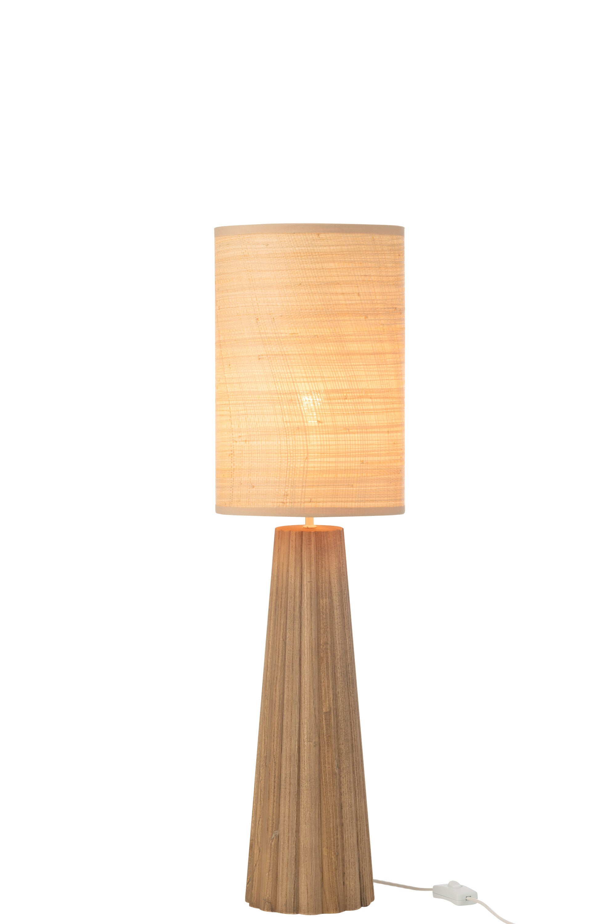 Lampe de table en bois d'Ailanthus S - J-LINE