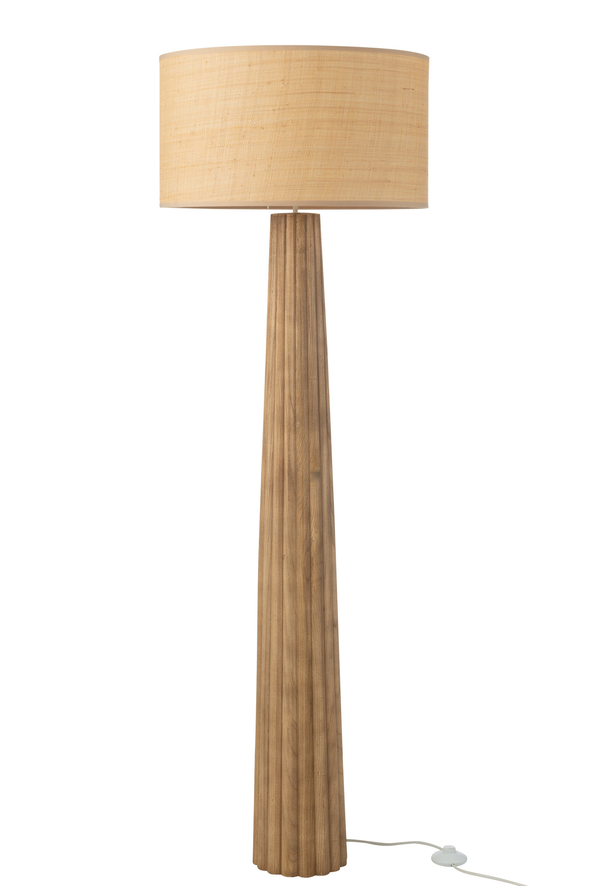 Lampadaire en bois d'Ailanthus naturel - J-LINE