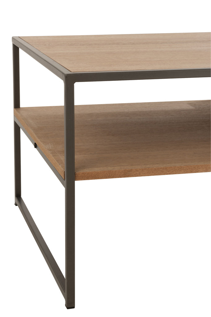 Tv-kast 1 lade hout/metaal - J-LINE