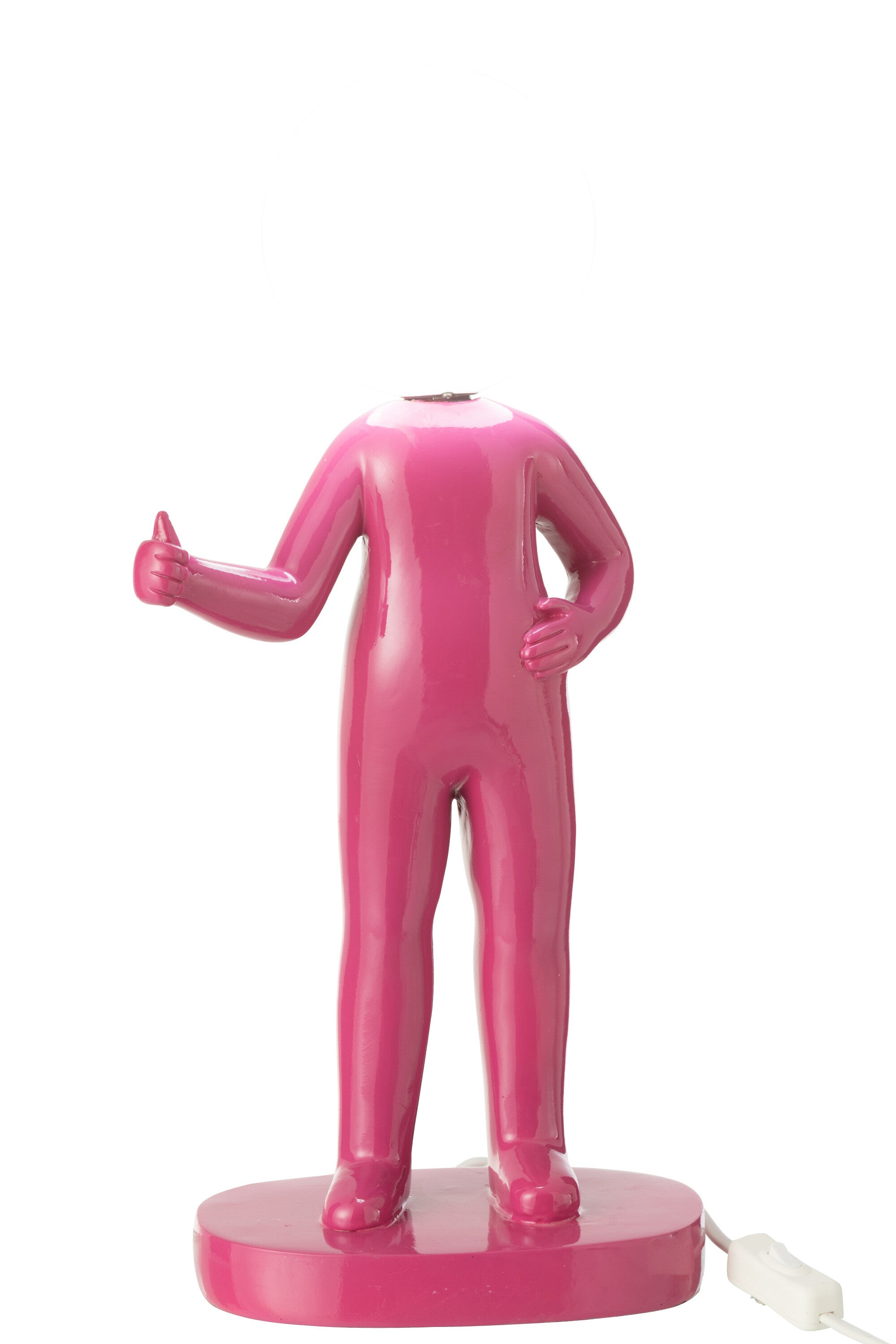 Tafellamp Duim Omhoog Hars Fuchsia - J-LINE