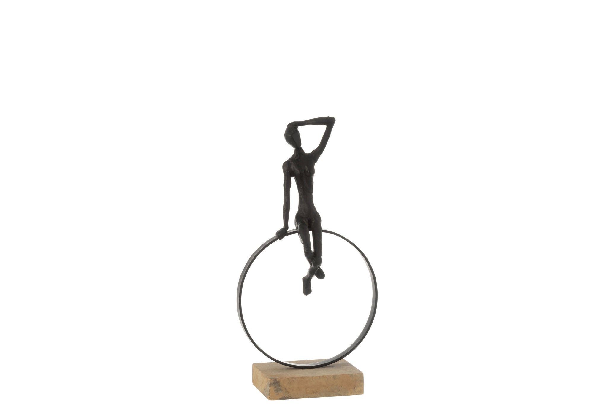 Dame op Ring Hars/IJzer Zwart - J-LINE