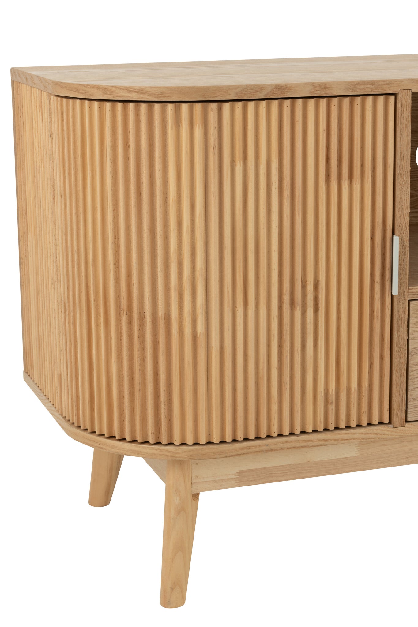 TV-Kast afgerond MDF/dennenhout - J-LINE