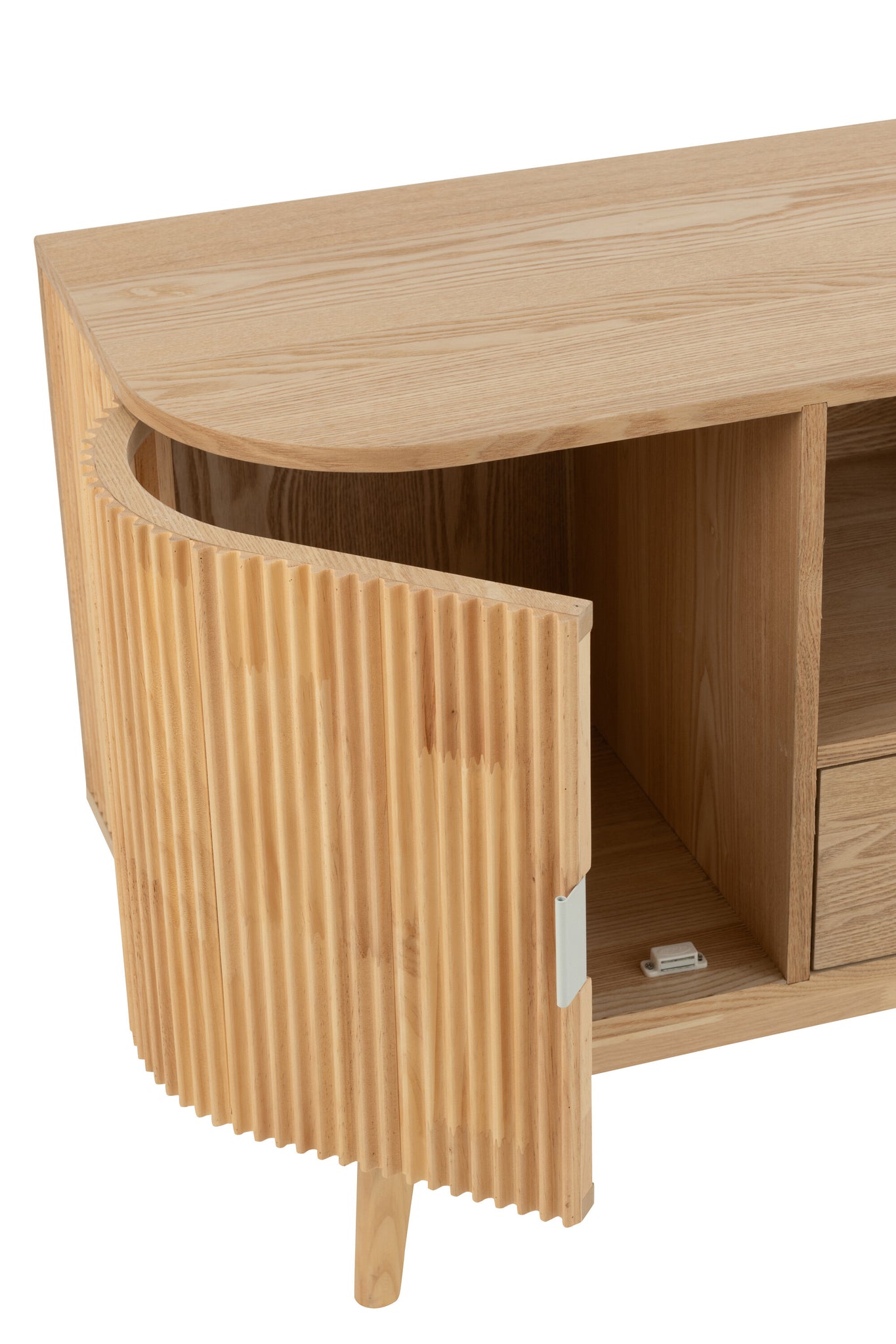 TV-Kast afgerond MDF/dennenhout - J-LINE