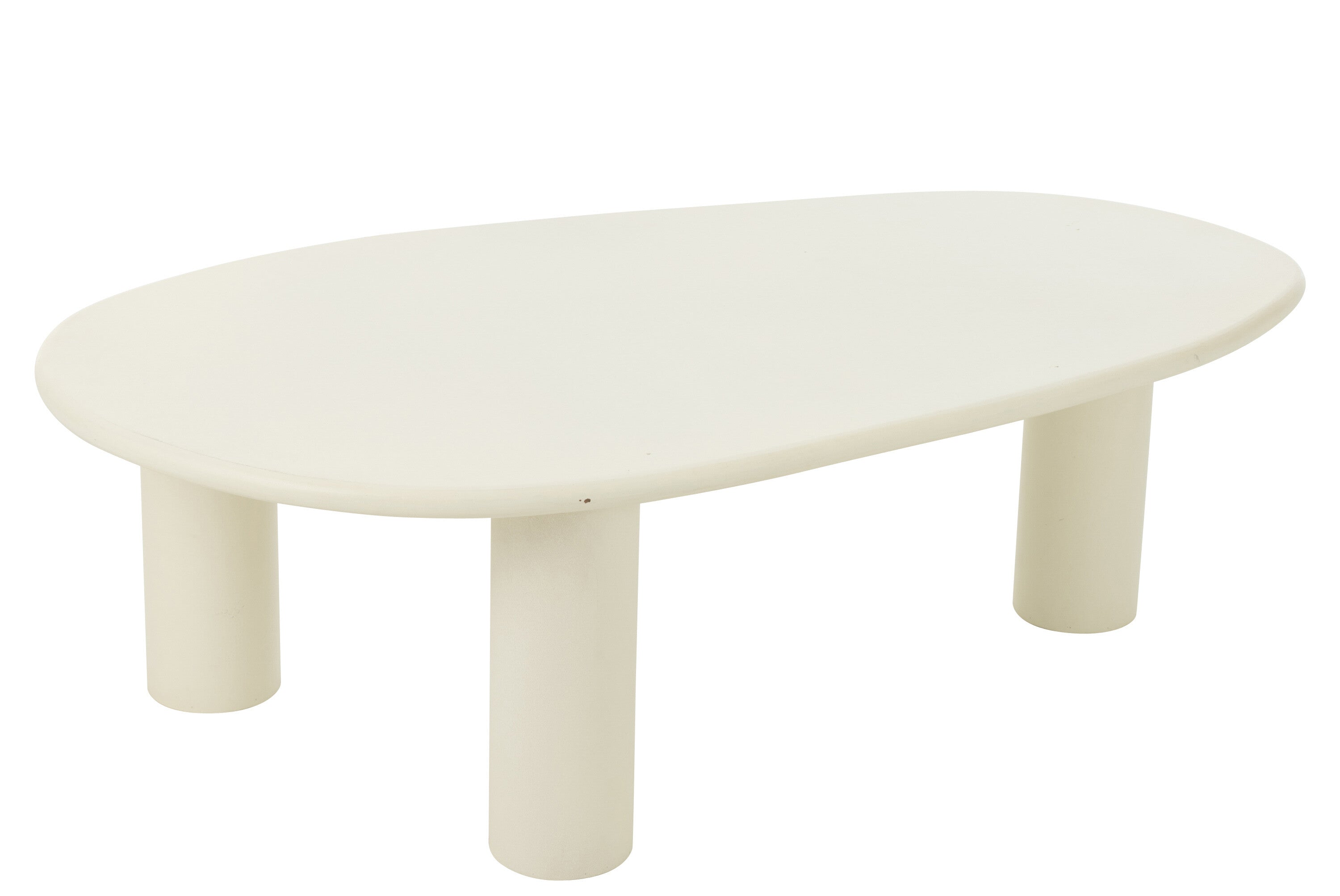 Bijzettafel Bali Mdf/Pvc Wit - J-LINE