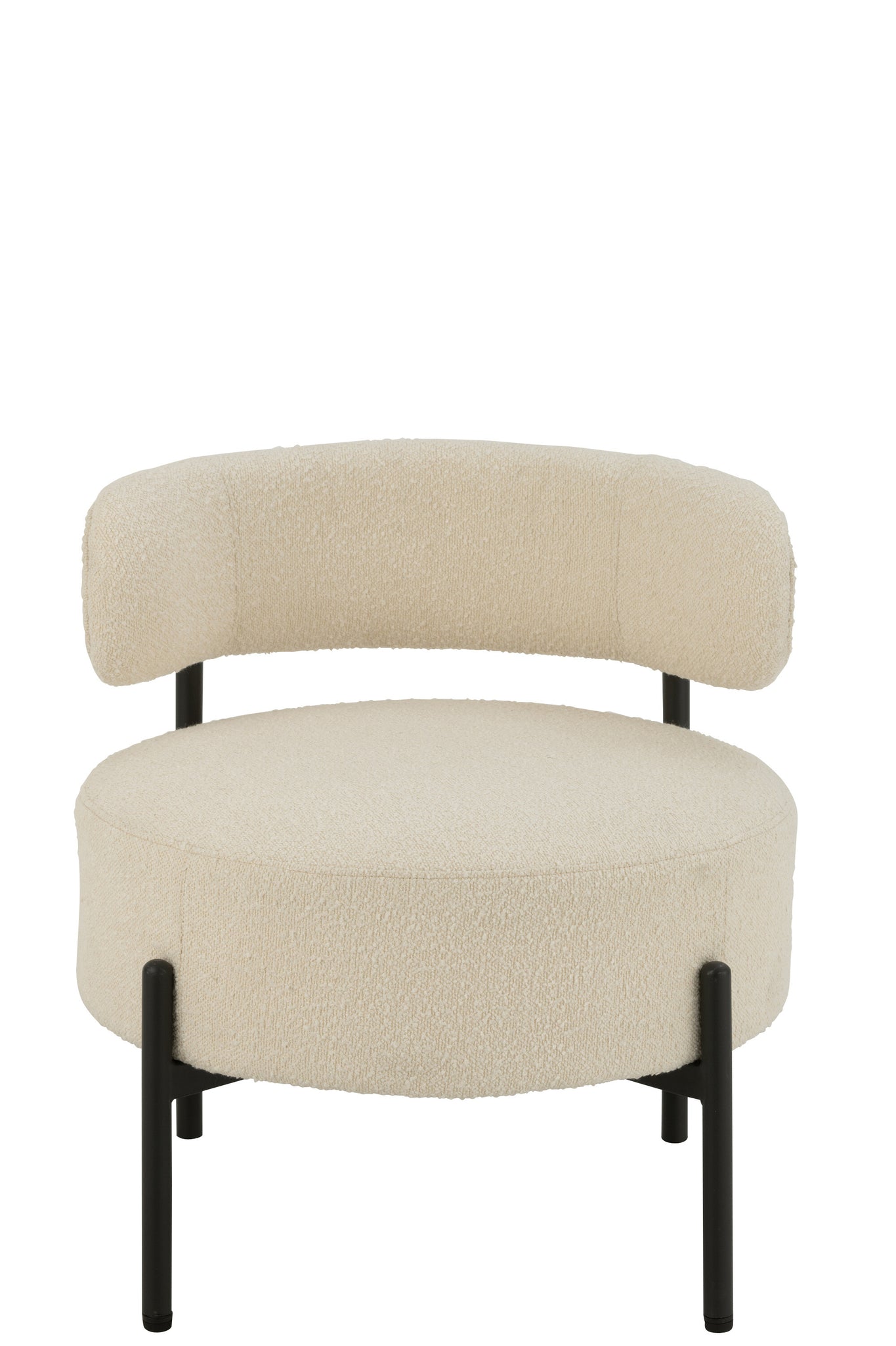 Fauteuil lounge Boucle - J-LINE - ÉPUISÉ
