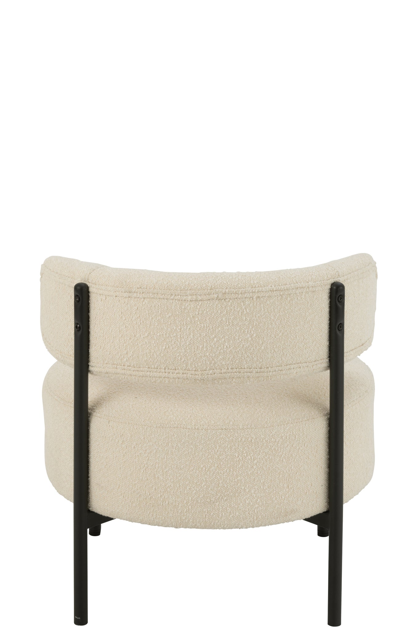 Fauteuil lounge Boucle - J-LINE - ÉPUISÉ