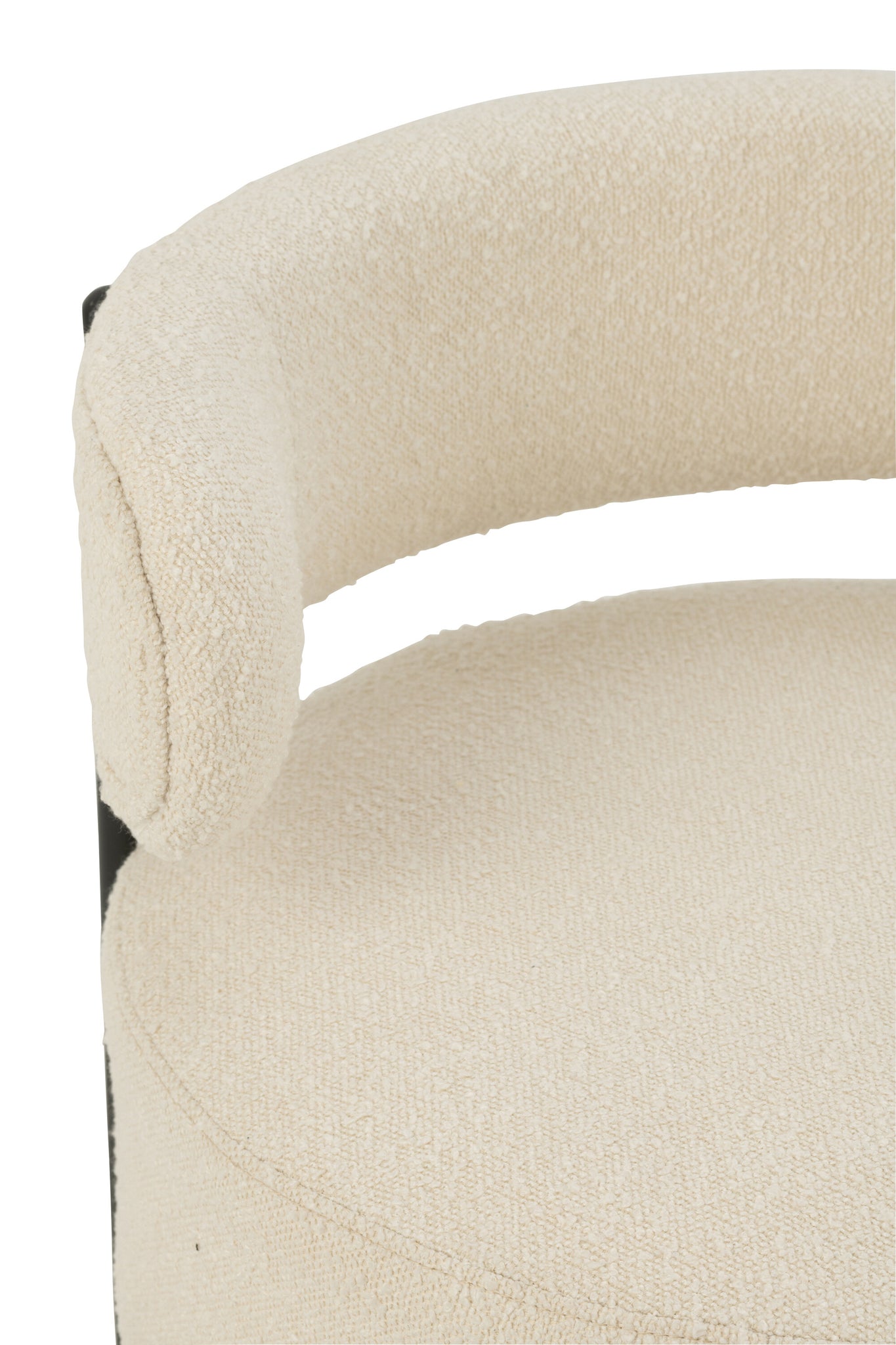 Fauteuil lounge Boucle - J-LINE - ÉPUISÉ