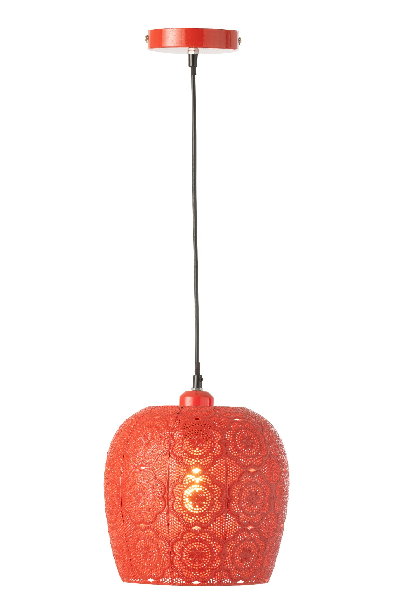 Hanglamp Metaal Rood - J-LINE