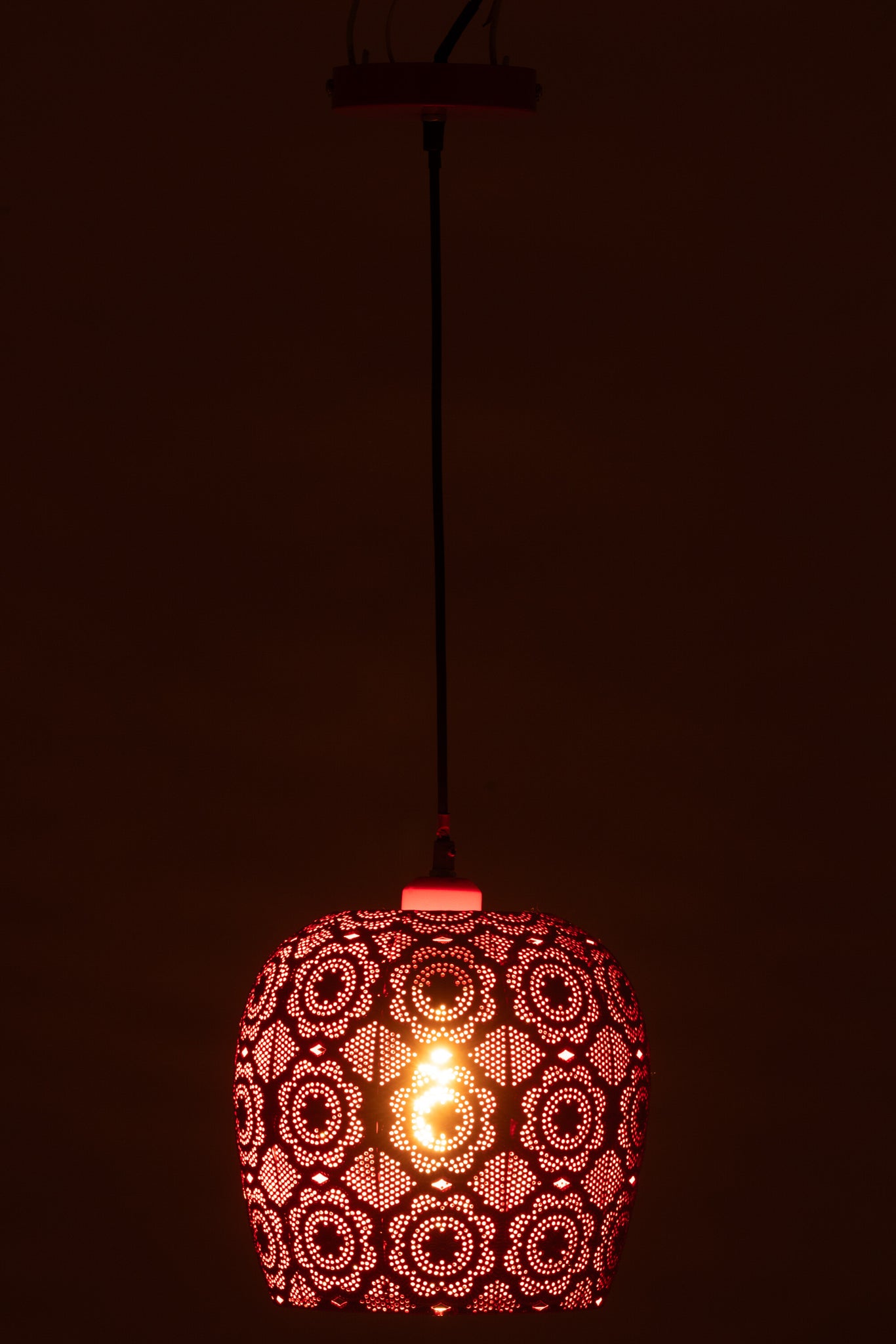 Hanglamp Metaal Rood - J-LINE