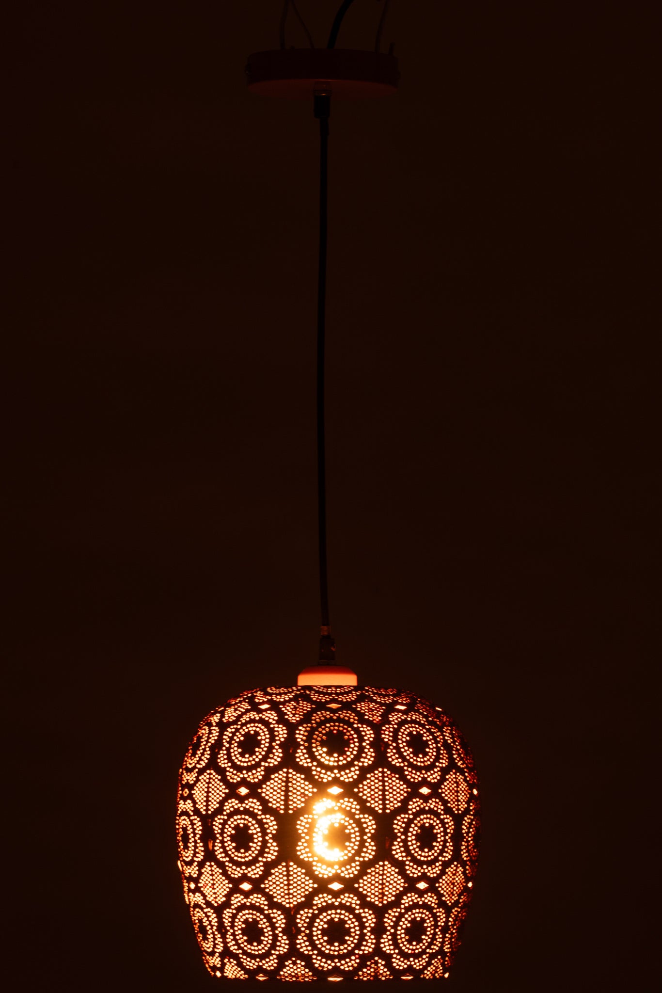 Hanglamp Metaal Oranje - J-LINE