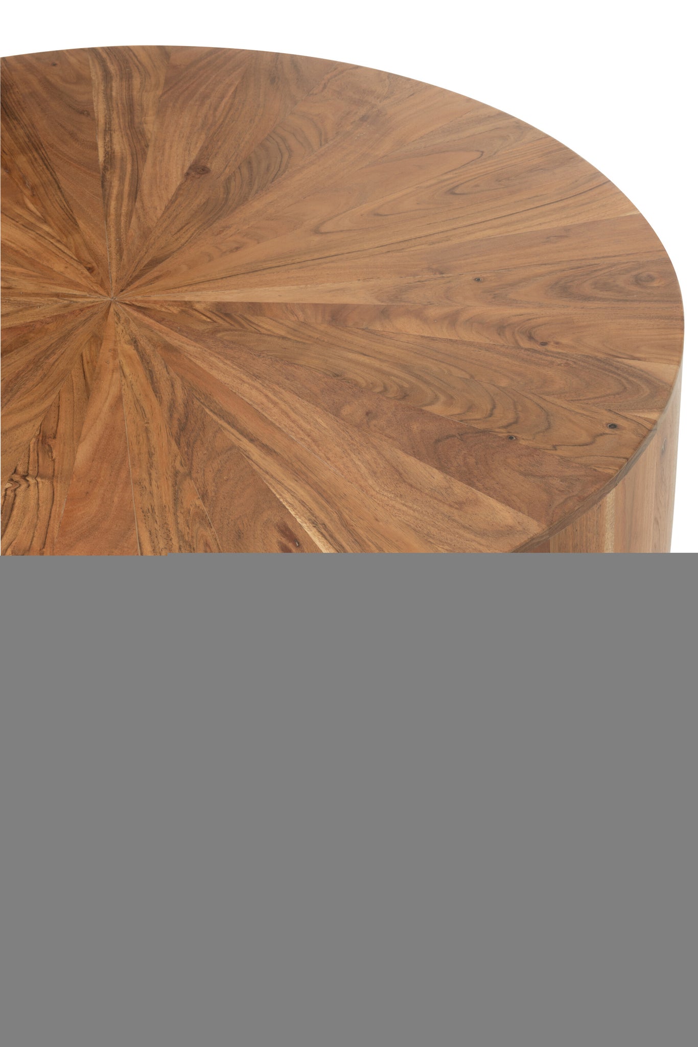 Table basse bois d’acacia/MDF naturel - J-LINE
