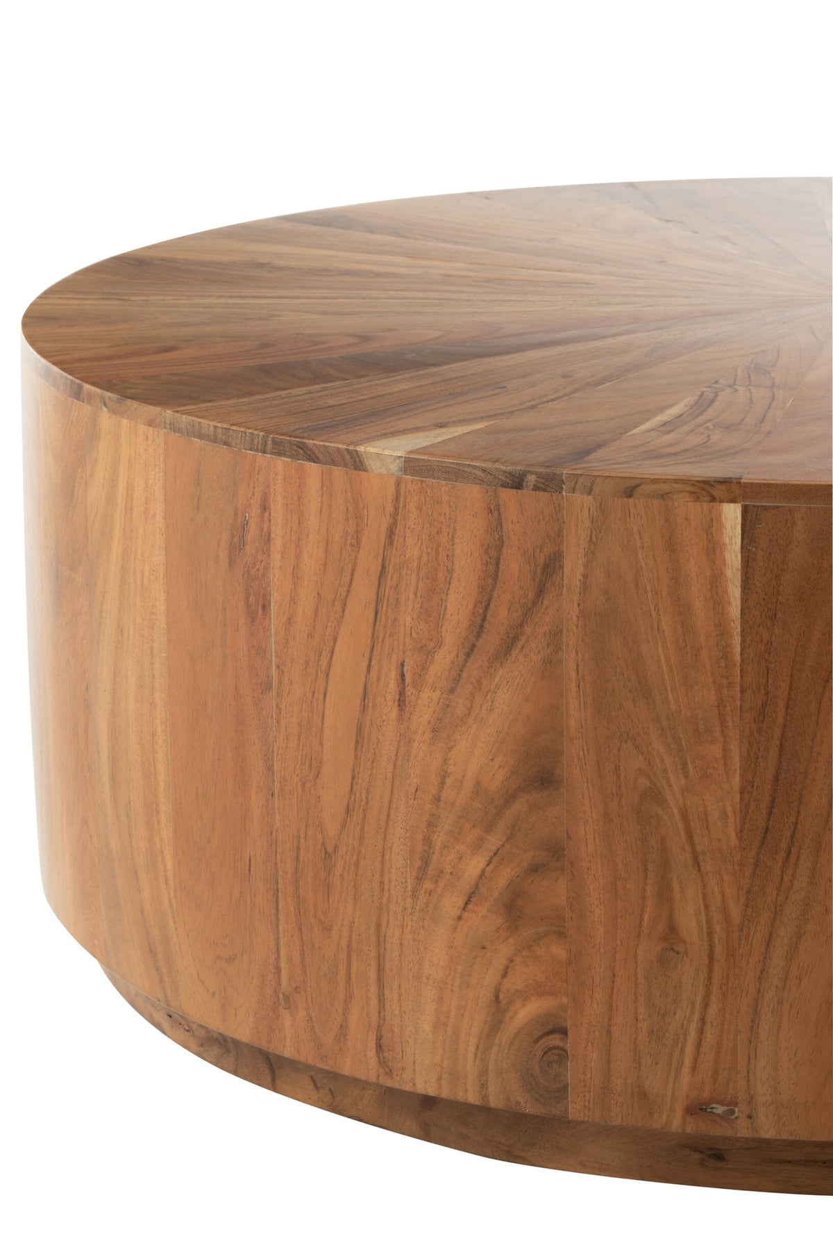 Table basse bois d’acacia/MDF naturel - J-LINE