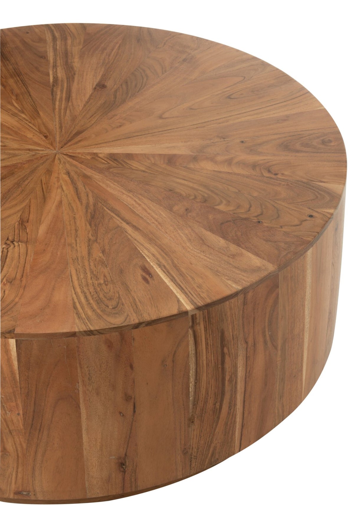 Table basse bois d’acacia/MDF naturel - J-LINE
