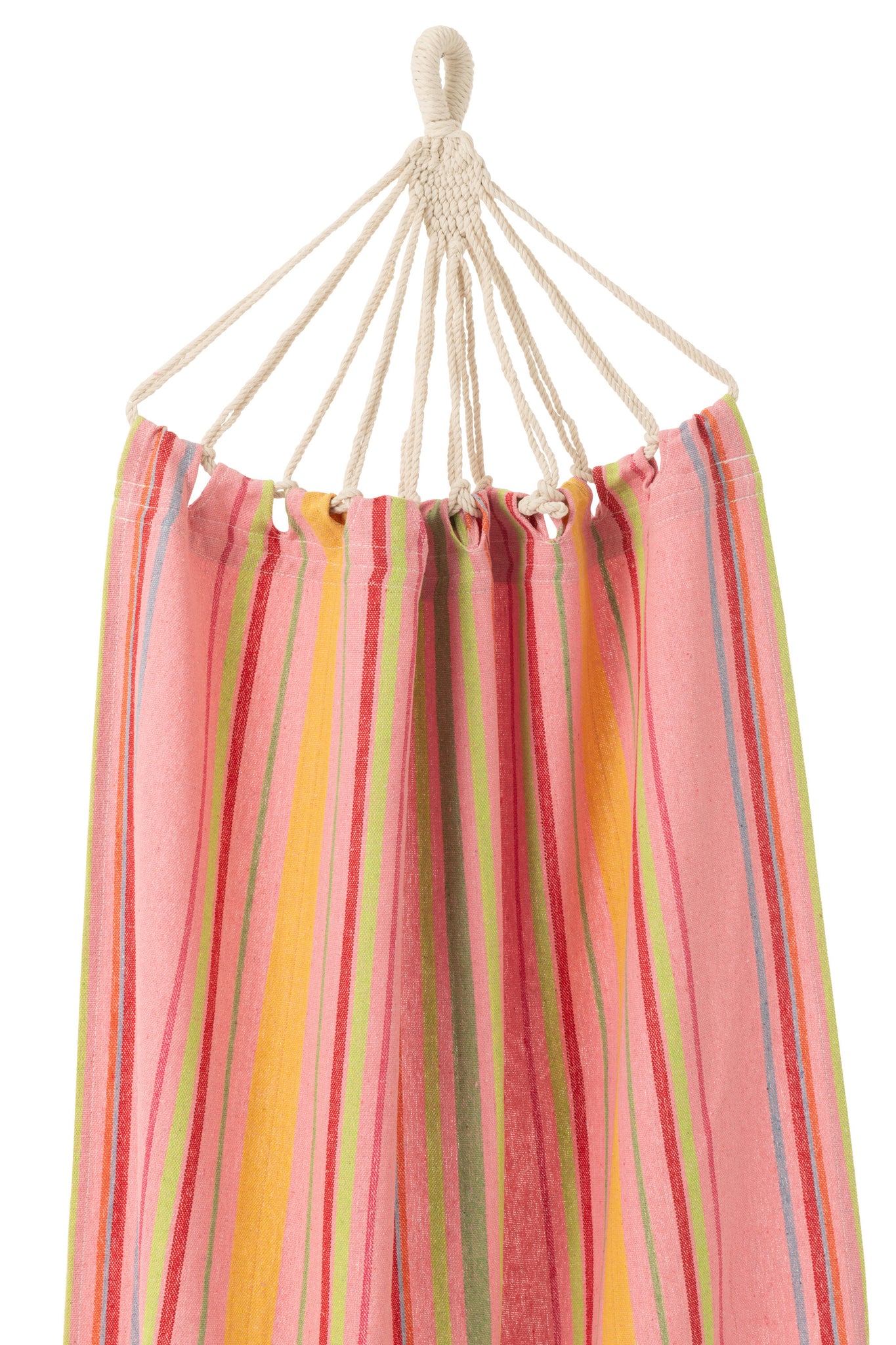Hangmat Strepen lichtroze/mix - J-LINE