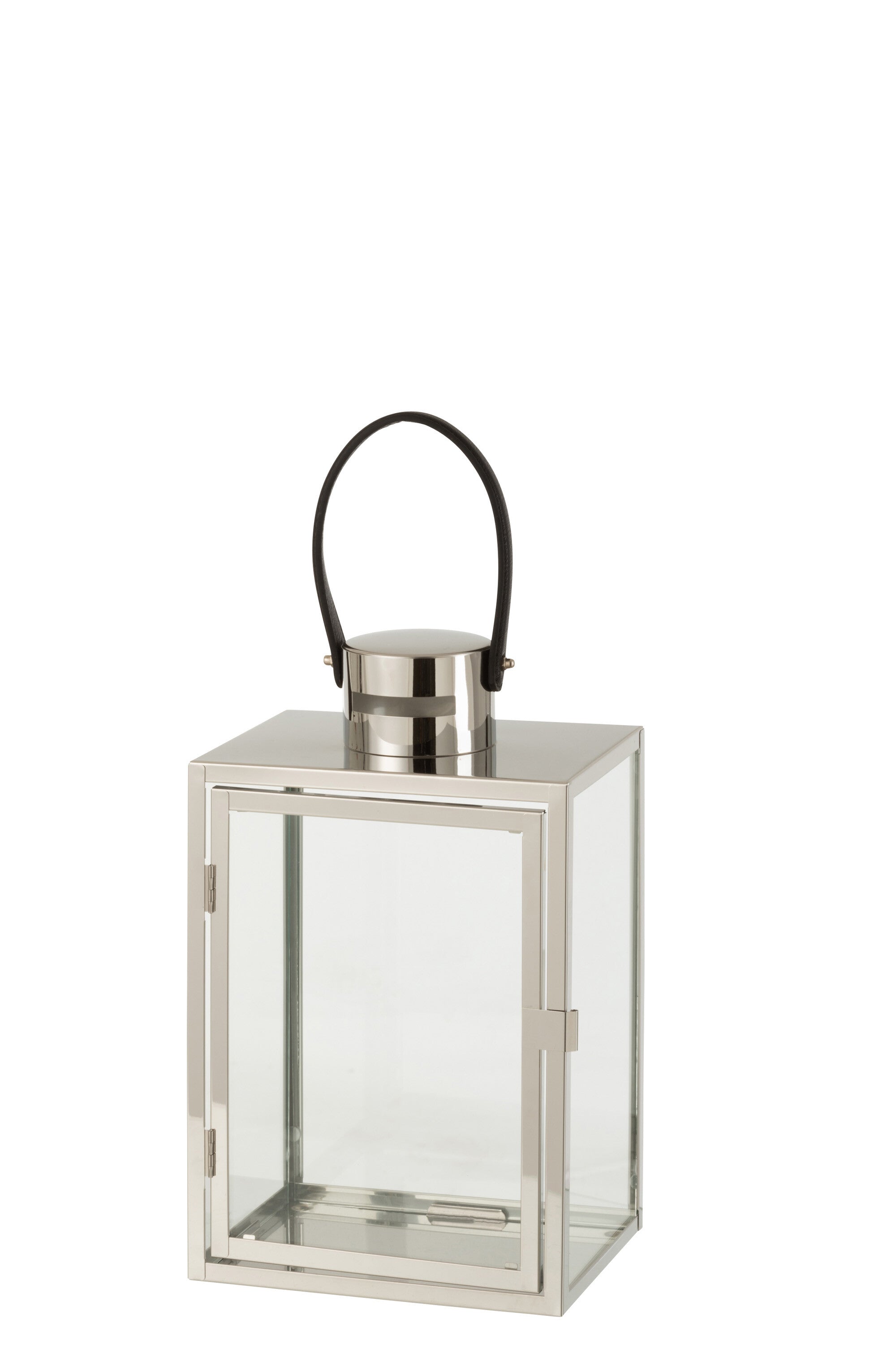 Lantaarn Metaal/Glas Zilverkleurig - J-LINE