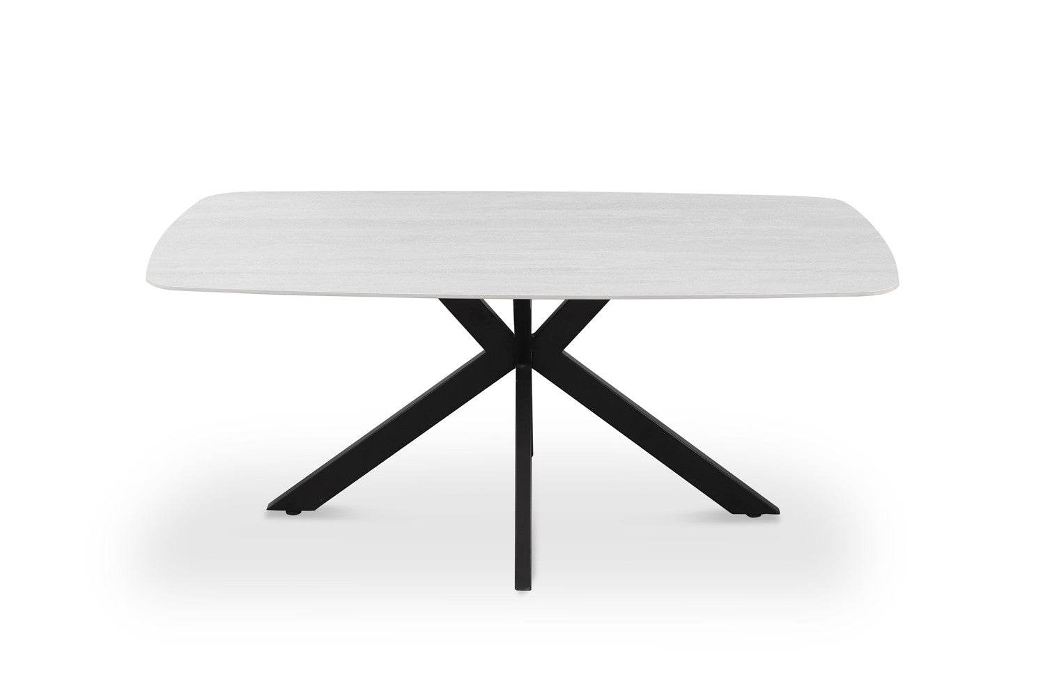 Eettafel 'Apollo' 180 cm Deens Ovaal Steen Barok Grijs - RS