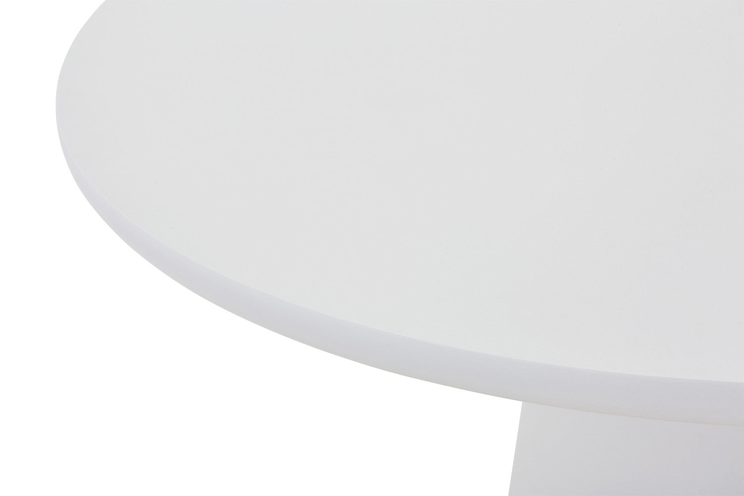 Eettafel 'Tavira' 120 cm Rond Cement Ecru - RS