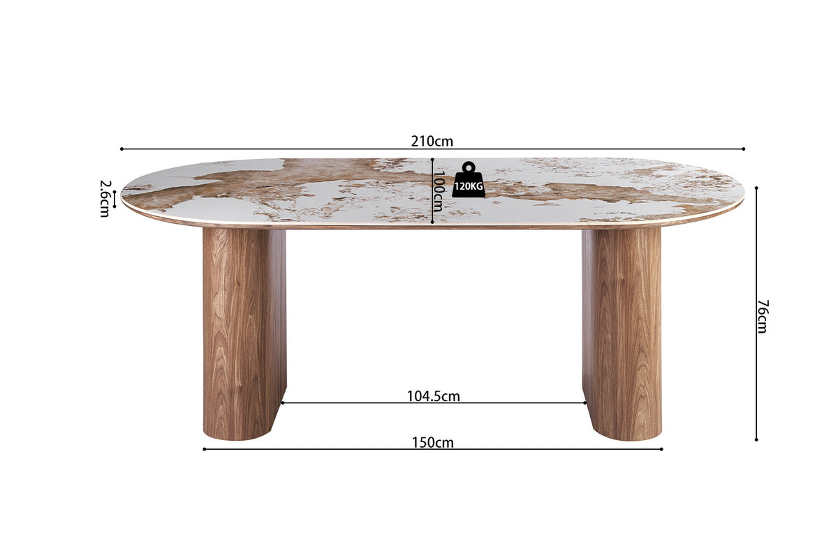 Tafel 'Evora' 210 cm - RS