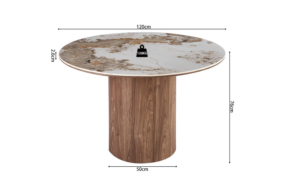 Tafel 'Evora' 120 cm Rond - RS
