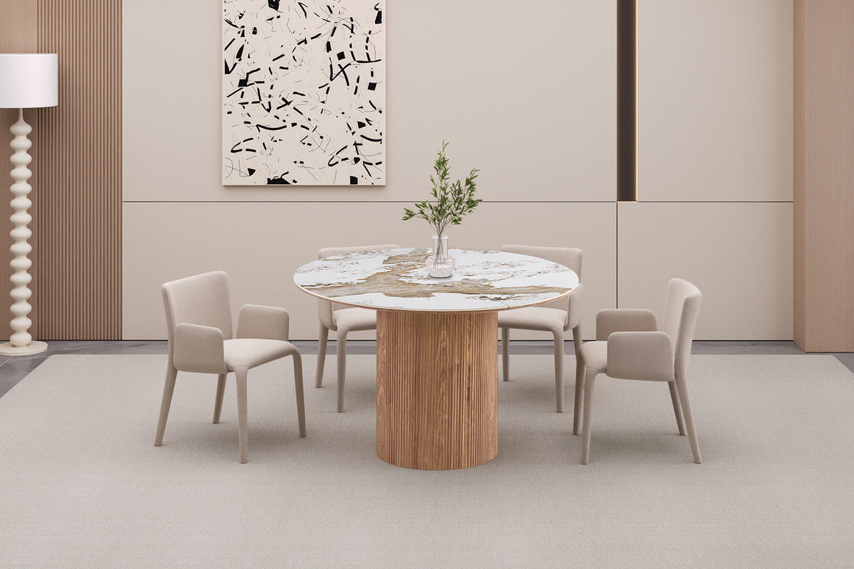 Uitschuifbare tafel 'Evora' 120-160-200 cm - RS