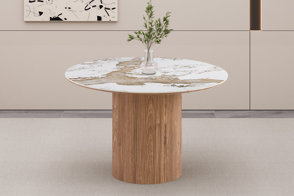 Uitschuifbare tafel 'Evora' 120-160-200 cm - RS